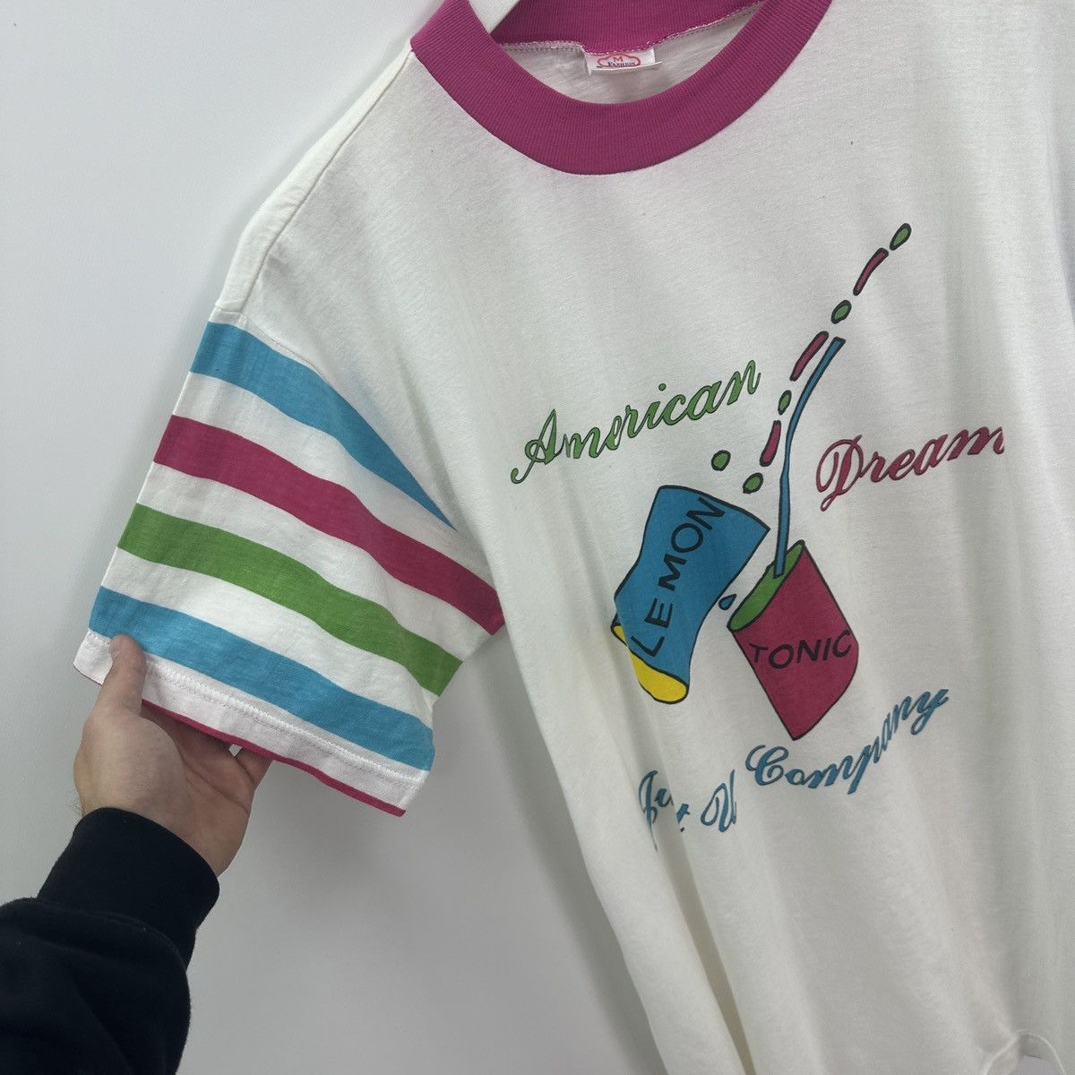 Vintage Vintage 90s American Dream Just U company lemon tonic y2k og Size US M / EU 48-50 / 2 - 6 Thumbnail
