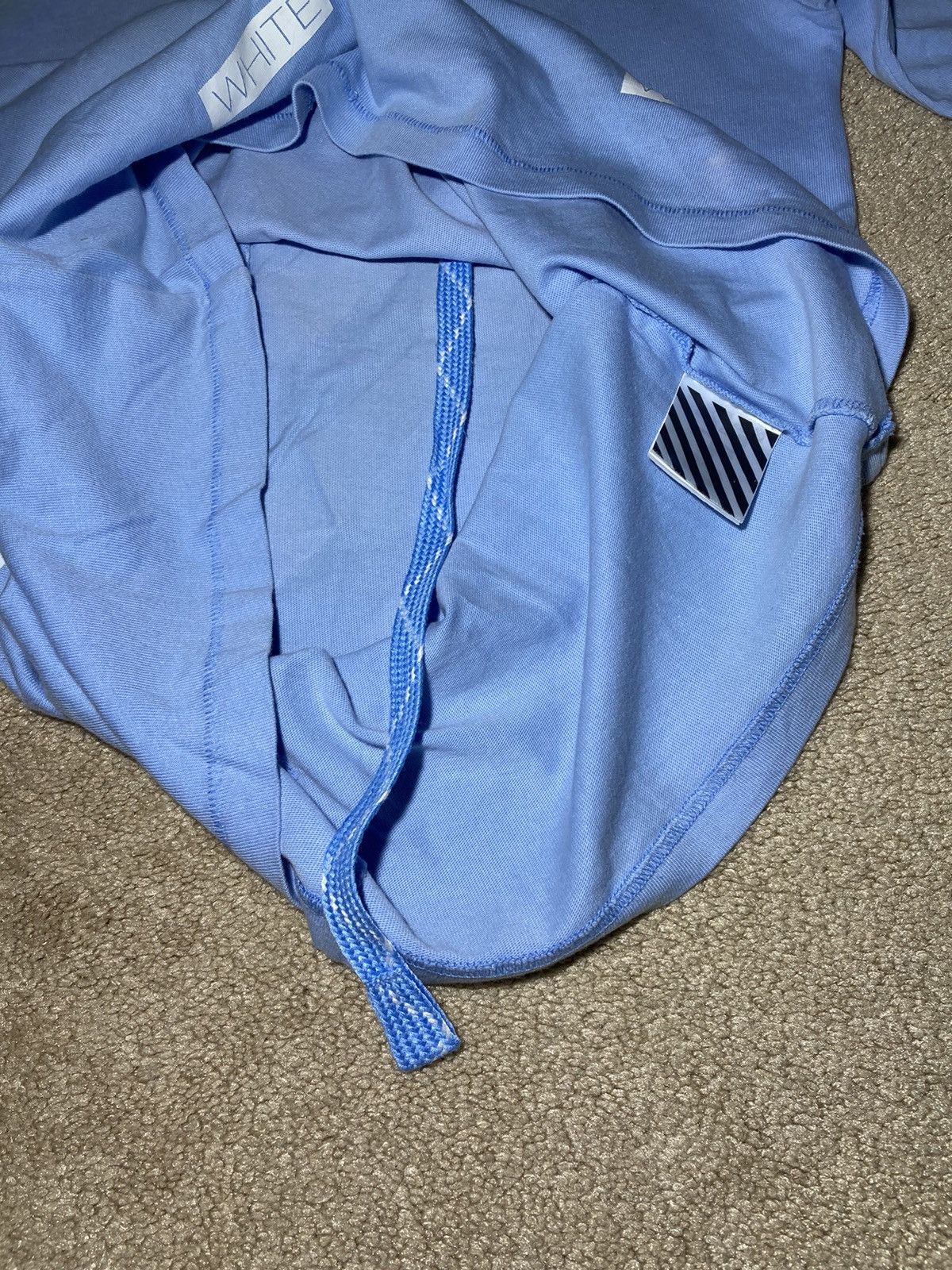 Off-White FW14 Off-White Virgil Abloh 13 Diagonal Stripe Blue 2014 OW Size US S / EU 44-46 / 1 - 10 Thumbnail