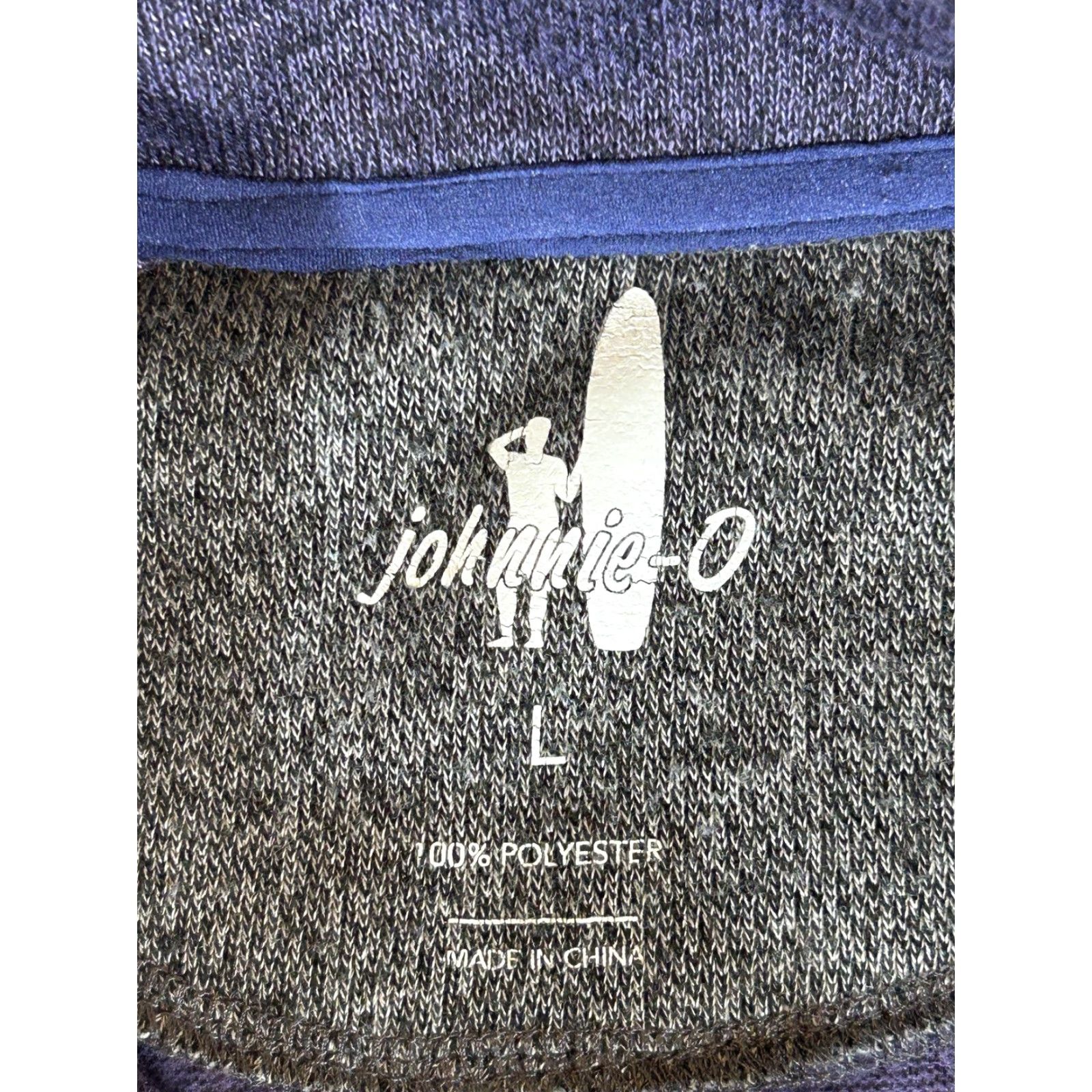 johnnie-O Johnnie-O Pullover Men L 1/4 Zip Performance Reflex Golf Purple Mock Neck Raglan Sleeve Size US L / EU 52-54 / 3 - 6 Thumbnail