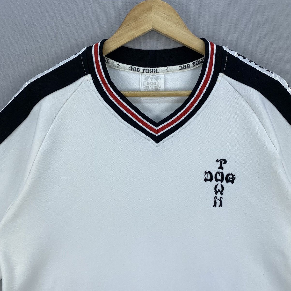 Dogtown ⁠ ⁠Dogtown Side Stripe Tee – 00s Skate Vibe Size US M / EU 48-50 / 2 - 7 Thumbnail