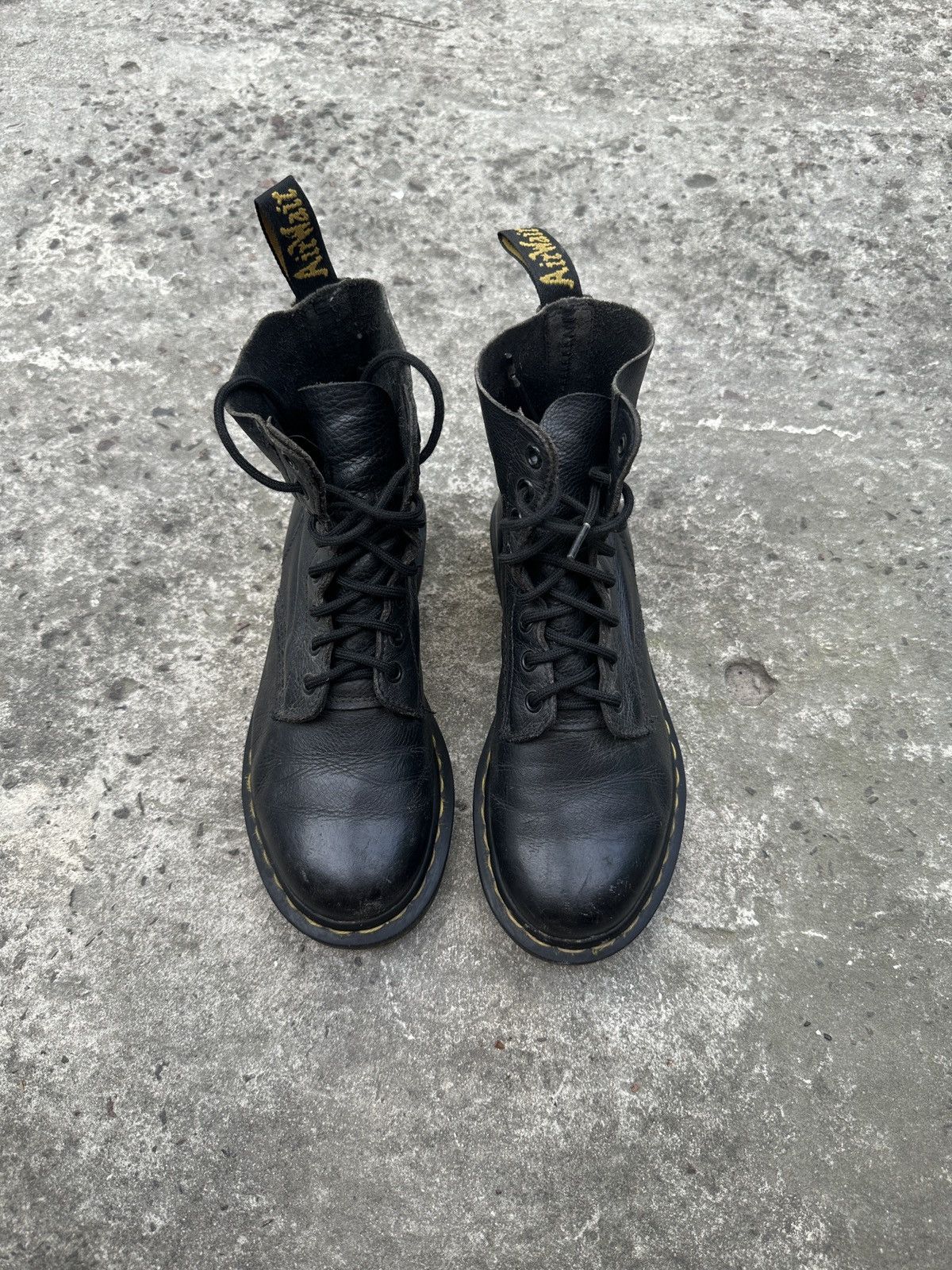 Dr. Martens Vintage High Dr.Martens Leather Boots Streetwear Casual VTg Size US 5.5 / EU 38 - 5 Thumbnail