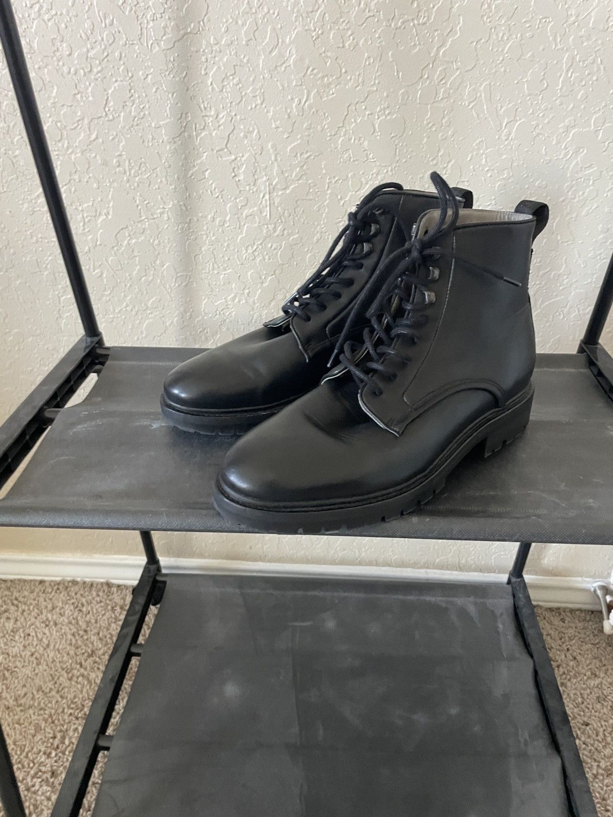 Allsaints Black Leather Ankle boots Size US 8 / EU 41 - 4 Thumbnail