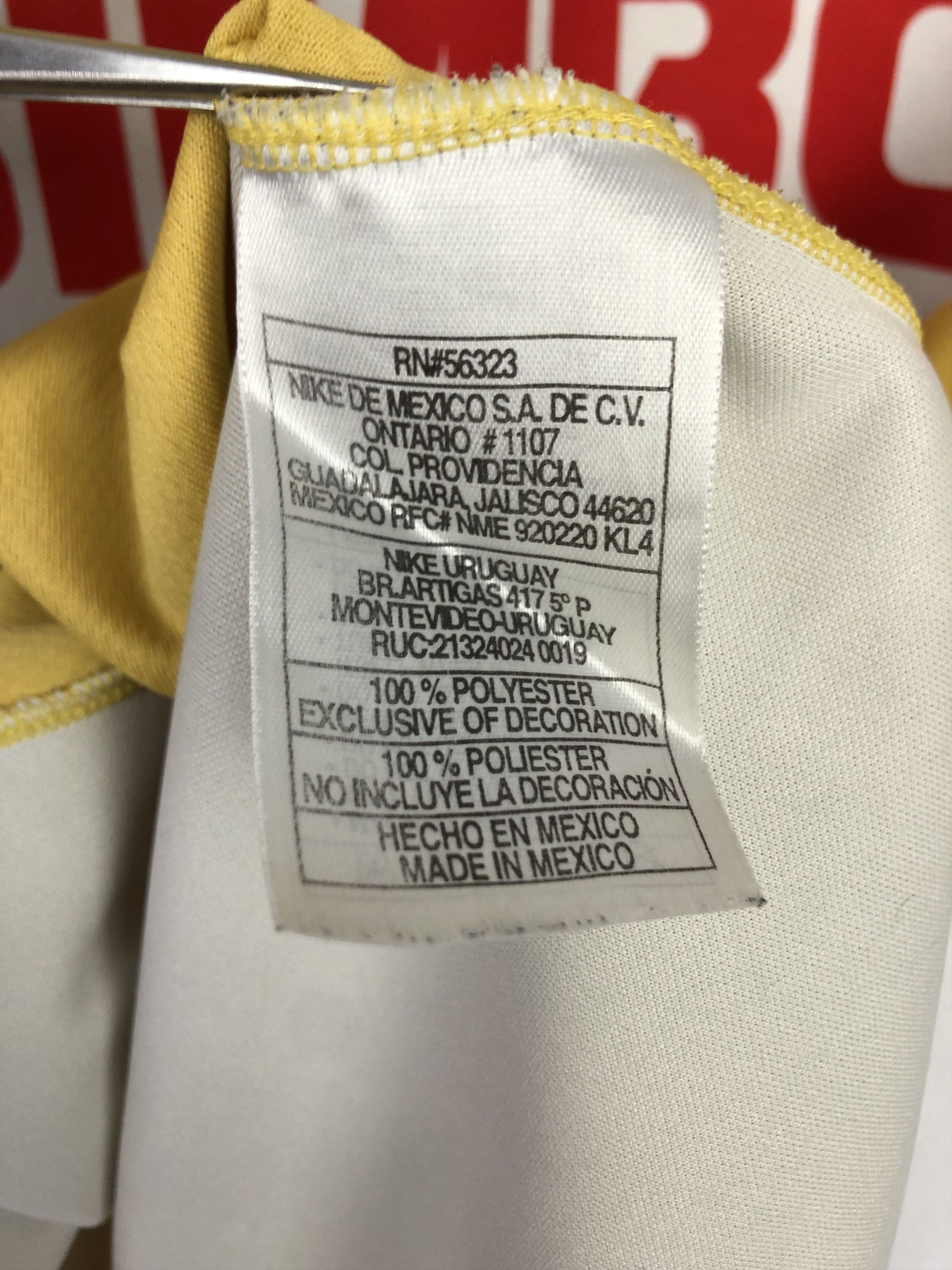 Nike Club America football shirt 2007 Soccer Nike Jersey Tee Size US L / EU 52-54 / 3 - 11 Thumbnail