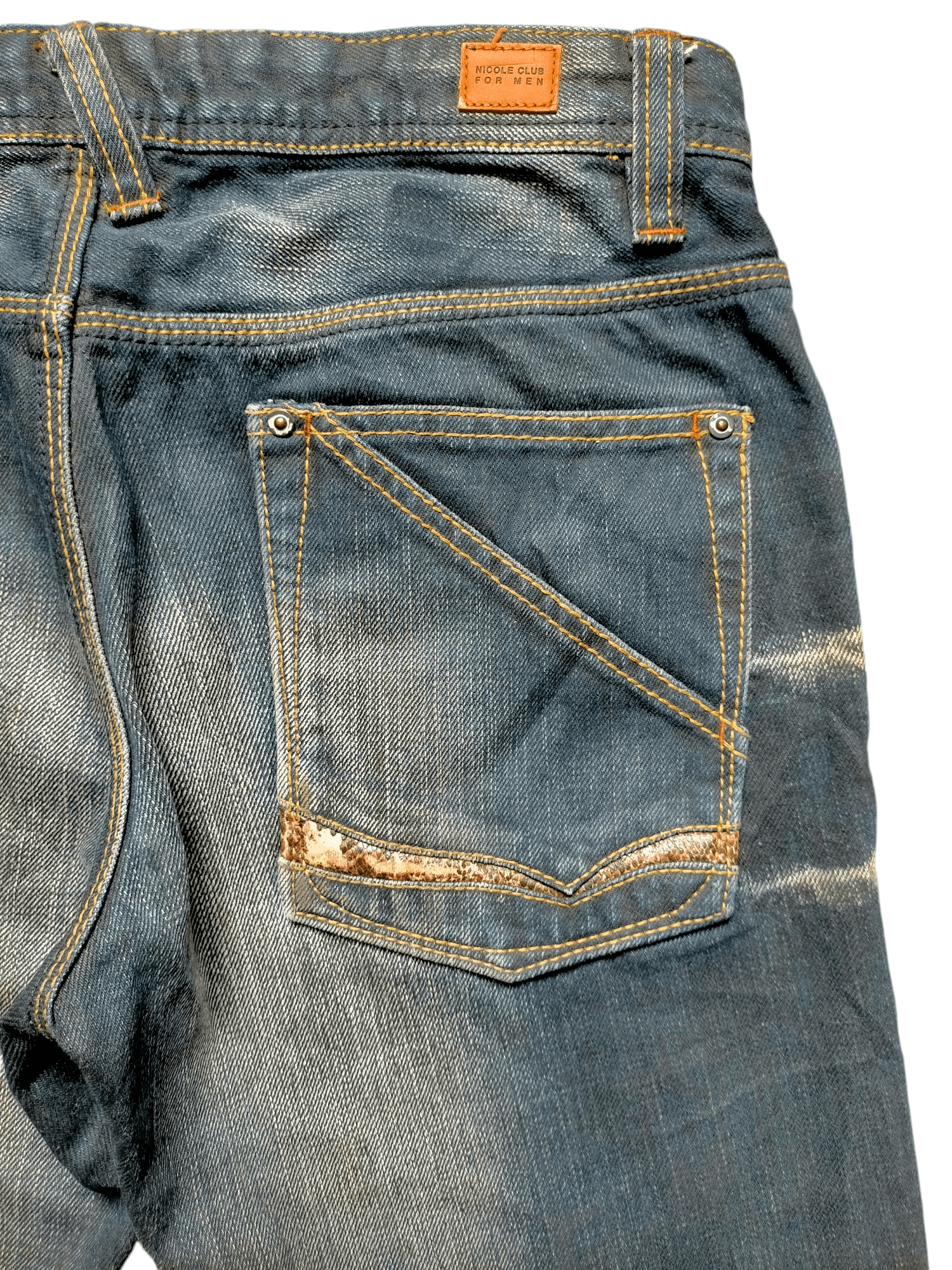 Hysteric Glamour Flare Jeans Nicole Club Patchwork Boot cut Denim Size US 30 / EU 46 - 13 Thumbnail