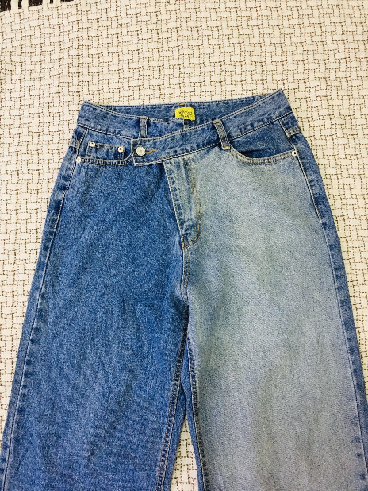 Jean Odd Eye Baggy Jeans (16) Size 27" / US 4 / IT 40 - 12 Thumbnail