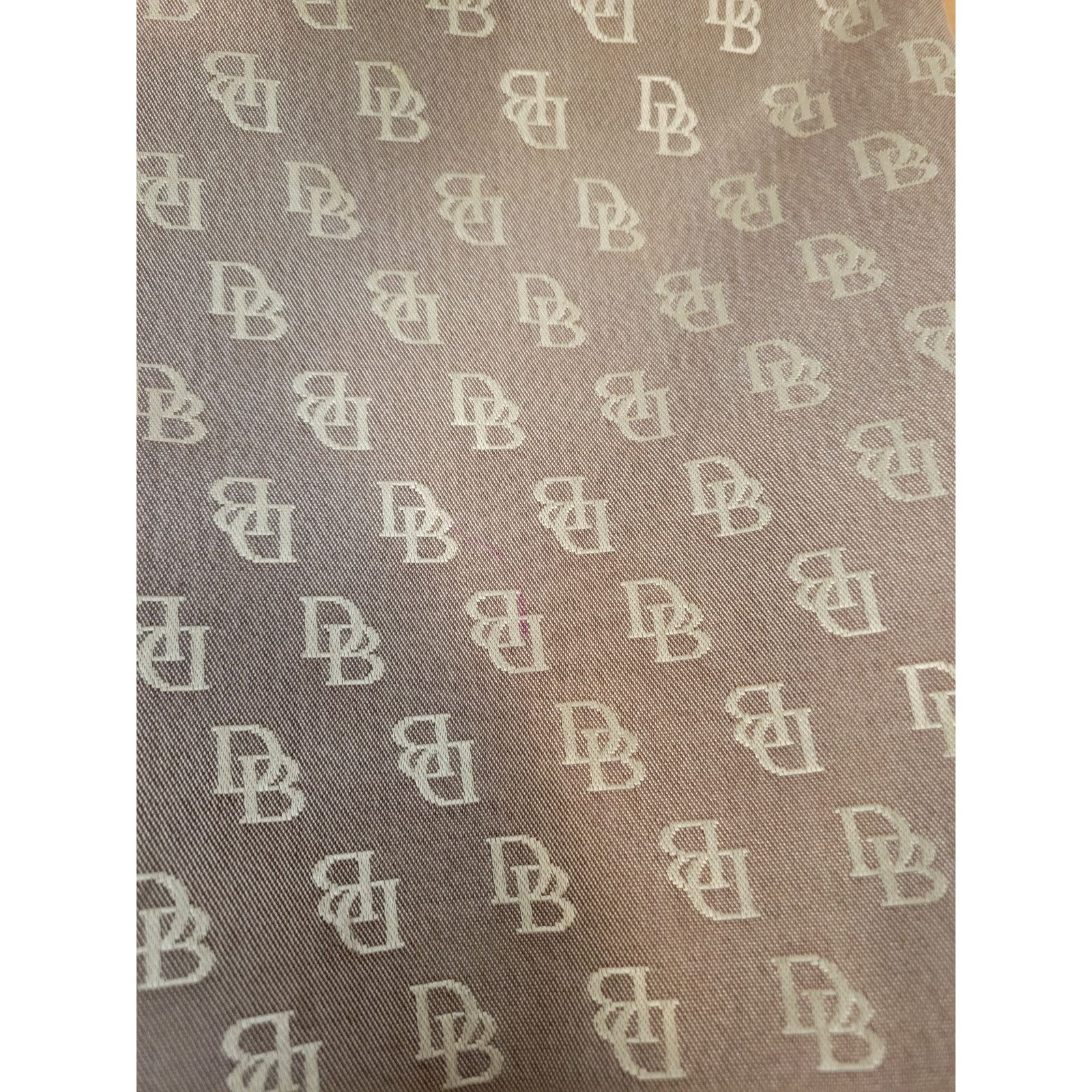 Dooney & Bourke Authentic Dooney & Bourke Brown Canvas Leather Handbag Size ONE SIZE - 10 Thumbnail