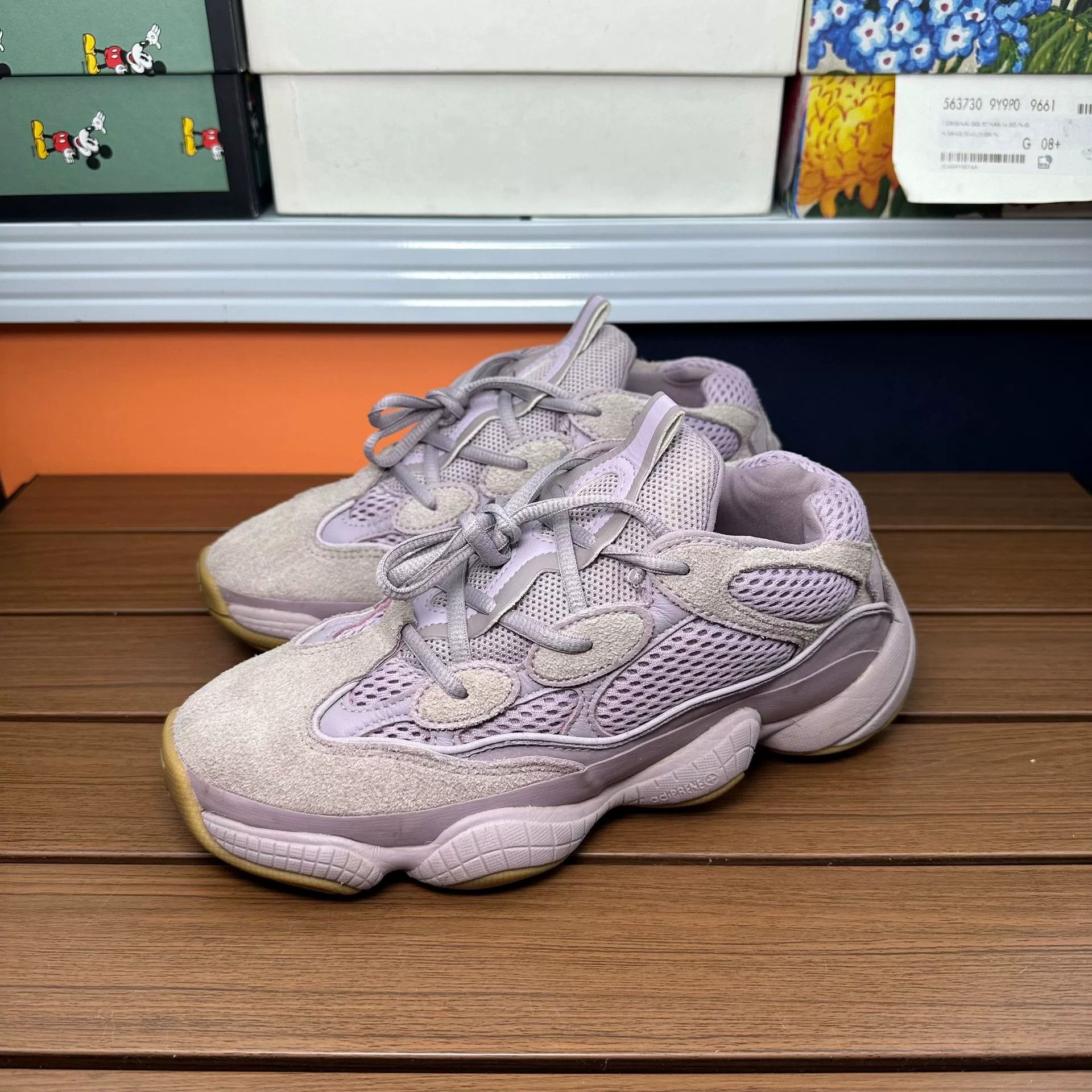 Adidas Adidas YEEZY500 Purple Lowtop Sneakers 6 Men Size US 6 / EU 39 - 1 Thumbnail