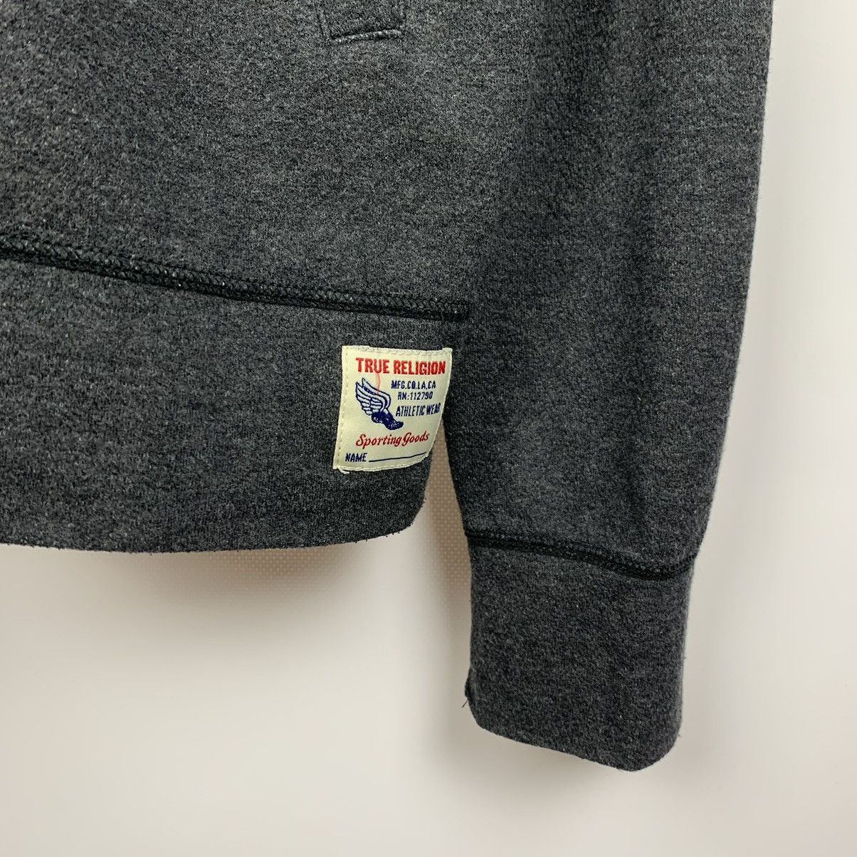 True Religion Vintage Y2K True Religion Football Club Cardigan Sweater XL Size US XL / EU 56 / 4 - 8 Thumbnail