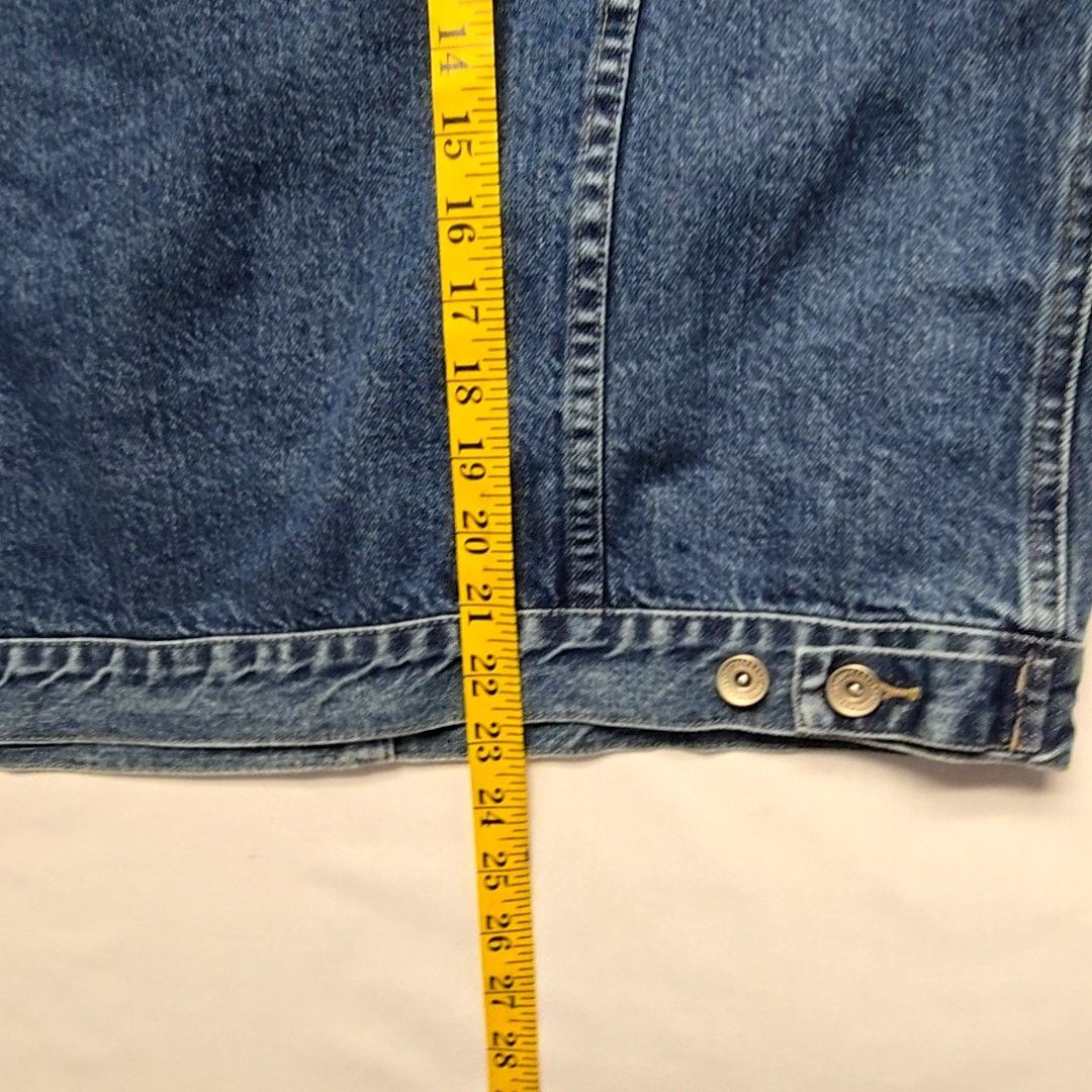 Vintage Vintage Crossroads Womens Denim Jacket Classic Blue 90s XL Size XL / US 12-14 / IT 48-50 - 10 Thumbnail