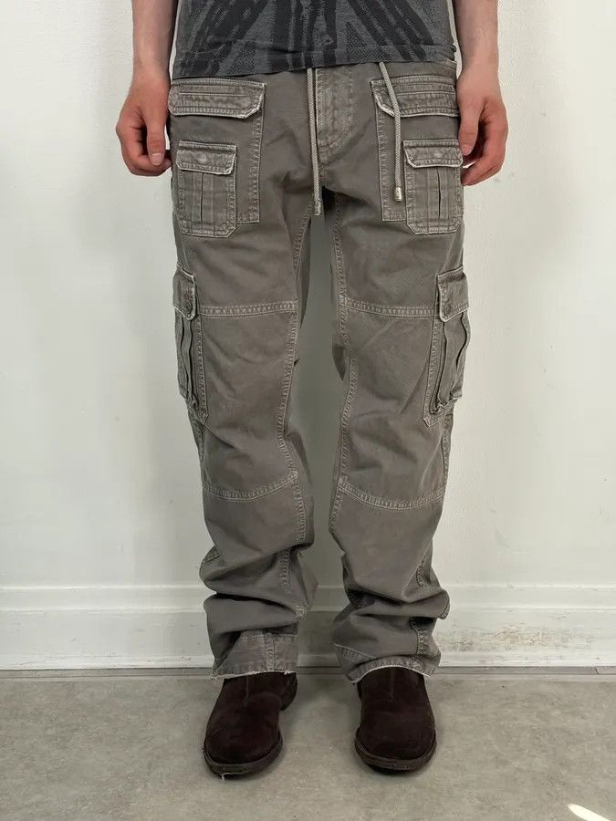 Dolce & Gabbana SS2008 Dolce & Gabbana Grey Multipockets Cargo Pants Size US 32 / EU 48 - 1 Thumbnail