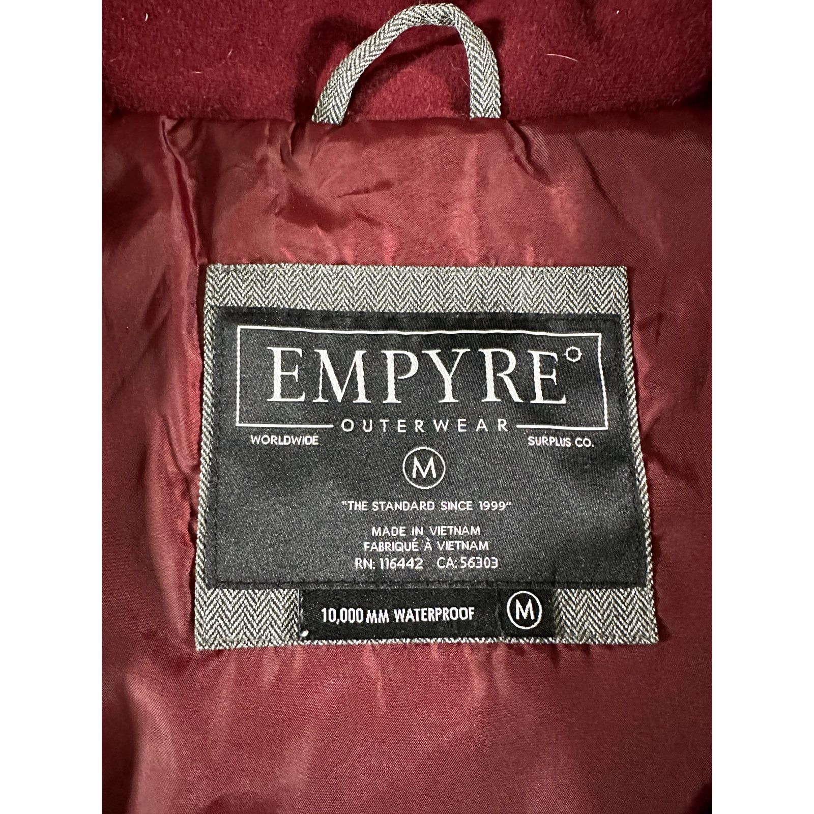 Empyre Empyre 10kmm Waterproof Heather Grey Snowboarding Jacket Med Size US M / EU 48-50 / 2 - 7 Thumbnail