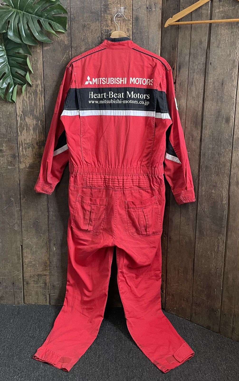 Vintage Vintage Ralliart Mitsubishi Motor Coverall Jacket Size US 36 / EU 52 - 1 Thumbnail