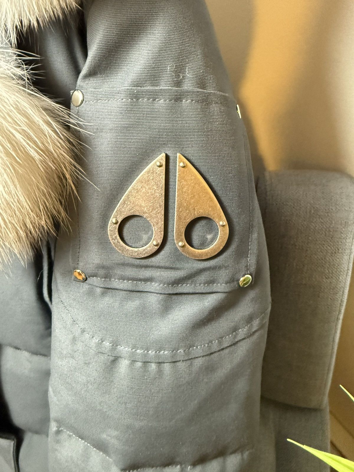 Moose Knuckles Moose Knuckles Stirling Long Parka Women’s M Grey Size M / US 6-8 / IT 42-44 - 3 Thumbnail