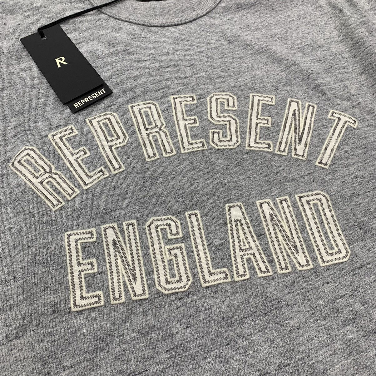 Represent Clo. Represent Small Tee England Graphic Grey T-Shirt Size US S / EU 44-46 / 1 - 3 Thumbnail