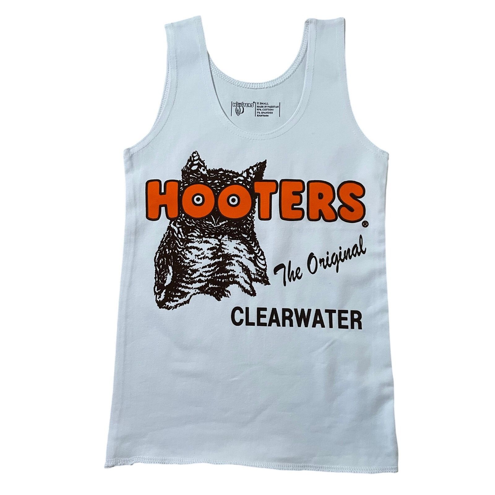 Other New Womens Hooters Girl Uniform Tank Shorts Clearwater Xs Size XS / US 0-2 / IT 36-38 - 4 Thumbnail