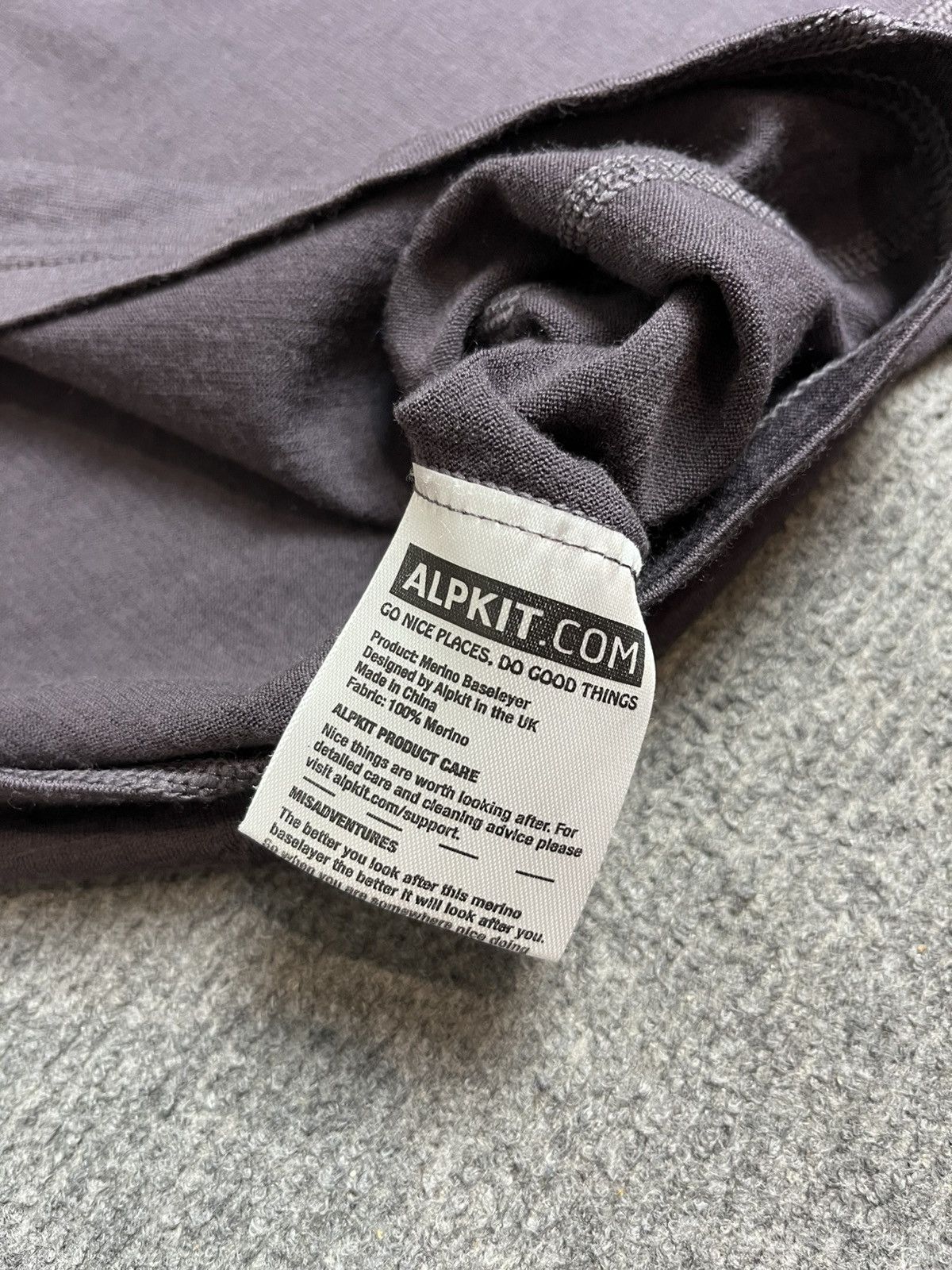 Other Alpkit merino wool long sleeve Size US L / EU 52-54 / 3 - 5 Thumbnail