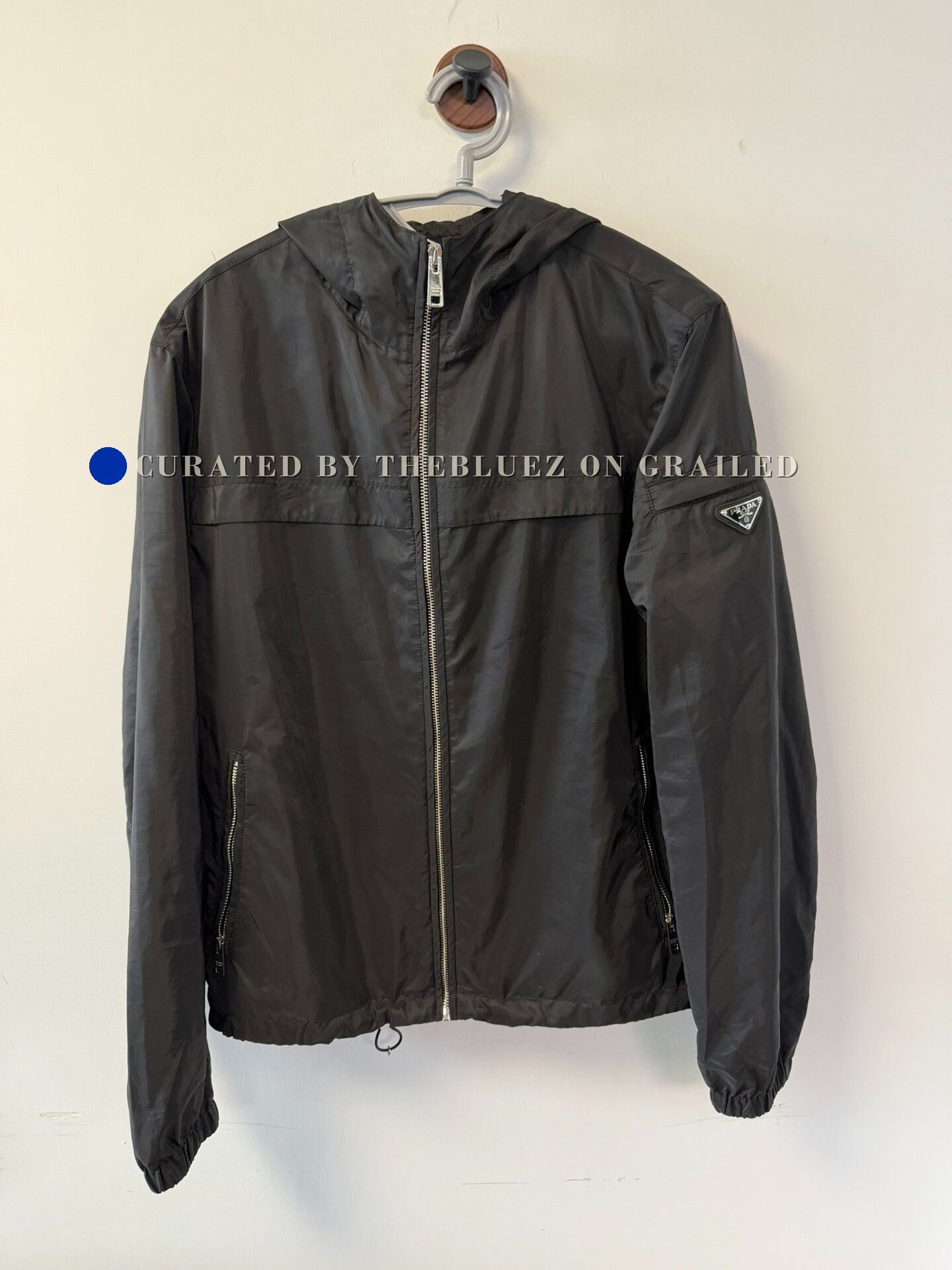 Prada Prada Art.SGH278 Nylon Zip Up Jacket | Grailed