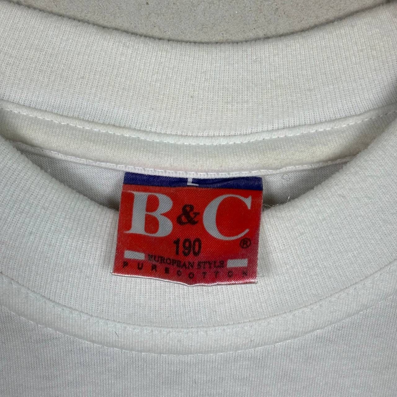 Vintage Vintage 90s FUCX ‘Le Doigt Coupe Faim’ Twix Parody Tee Size US L / EU 52-54 / 3 - 4 Thumbnail