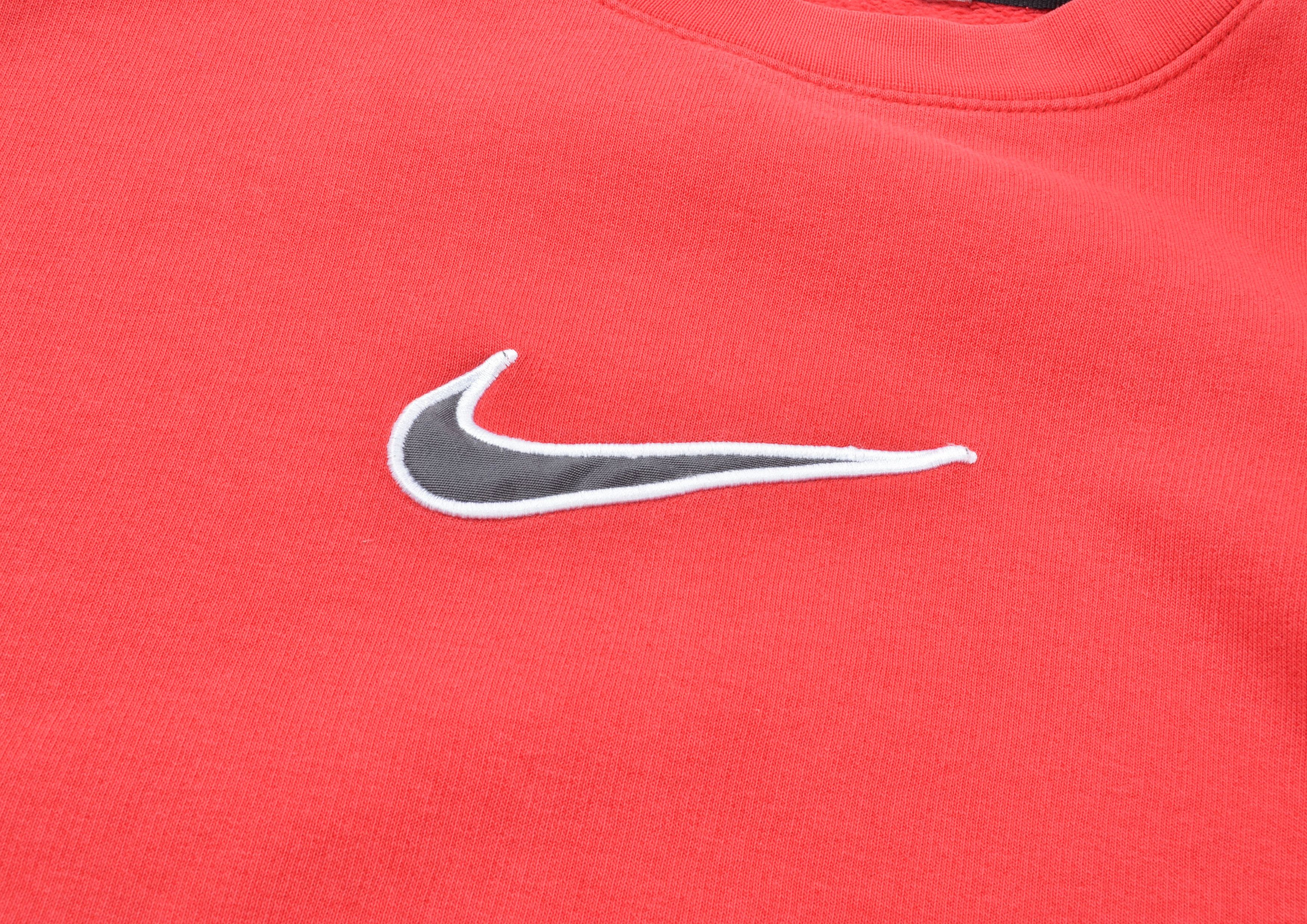 Nike Vintage Nike 90's Big Swoosh Baggy Fit Crew Neck Sweatshirt Size US M / EU 48-50 / 2 - 4 Thumbnail