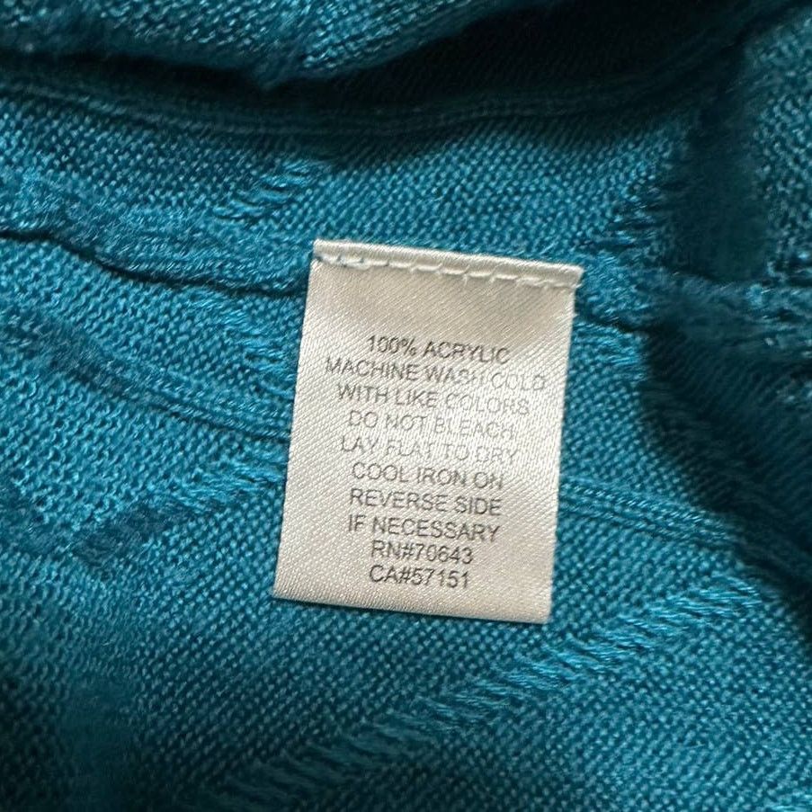 Other Jessica Simpson Teal Sweater Dress Size Small Size S / US 4 / IT 40 - 4 Thumbnail
