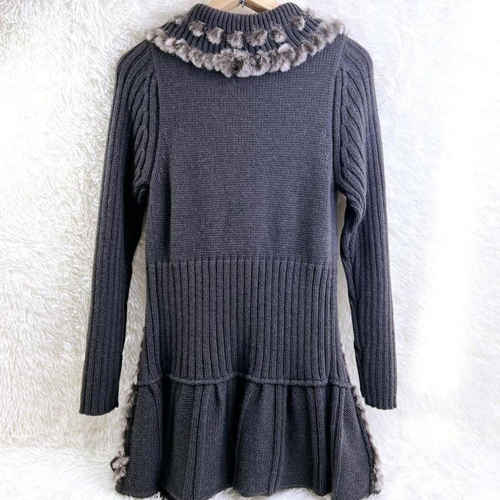 Other Real rabbit fur whimsy goth penny lane style cardigan Size XS / US 0-2 / IT 36-38 - 4 Thumbnail