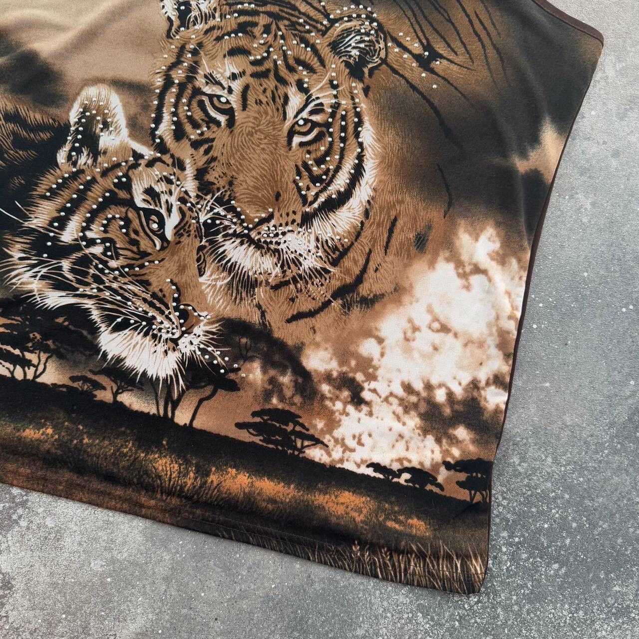Hysteric Glamour × Japanese Brand × Vintage Y2K Super Sexy Tiger Vintage Tank Top Size XL / US 12-14 / IT 48-50 - 7 Thumbnail