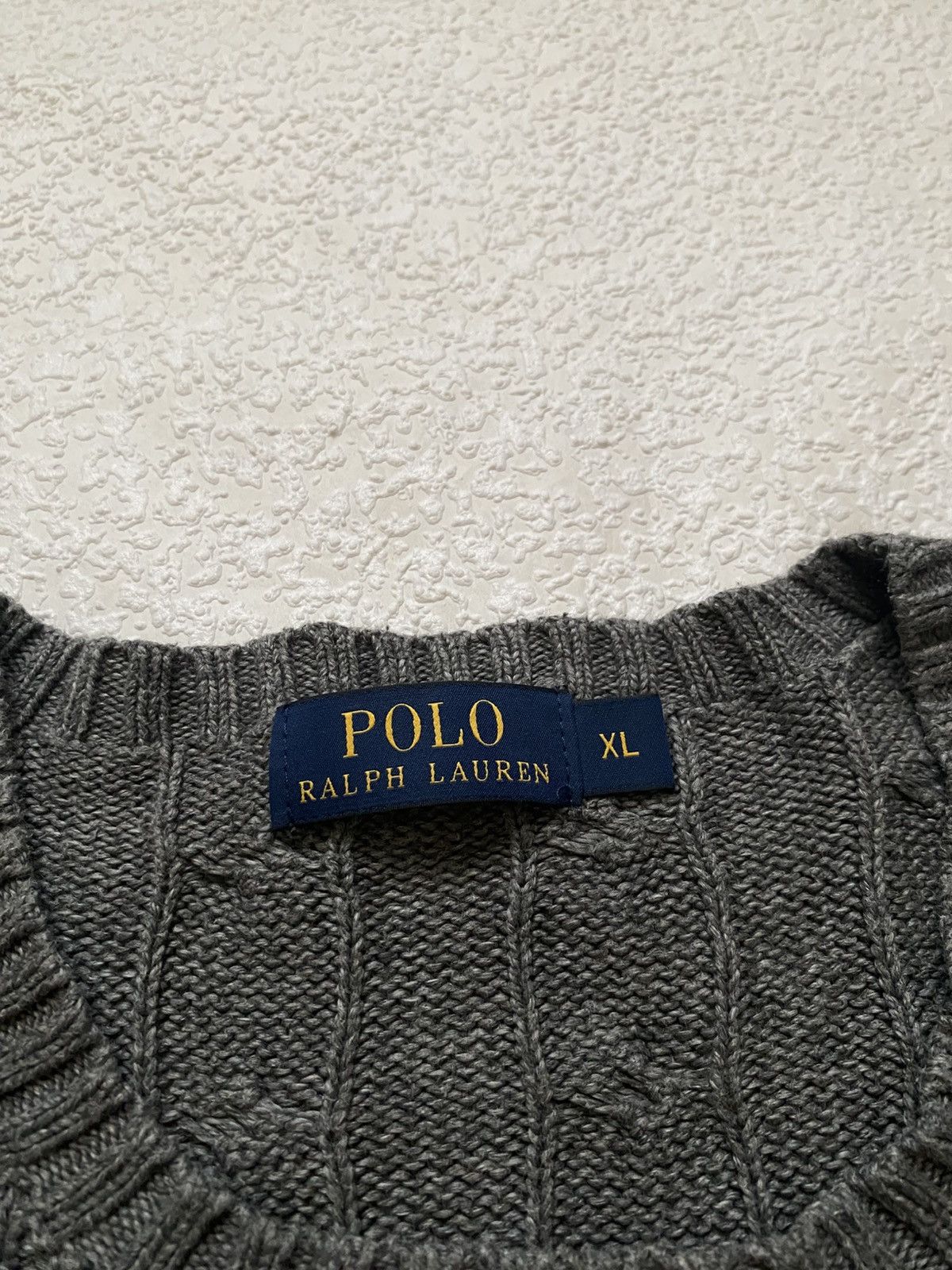 Polo Ralph Lauren Polo Ralph Lauren luxury streetwear gray sweater Size US XL / EU 56 / 4 - 3 Thumbnail
