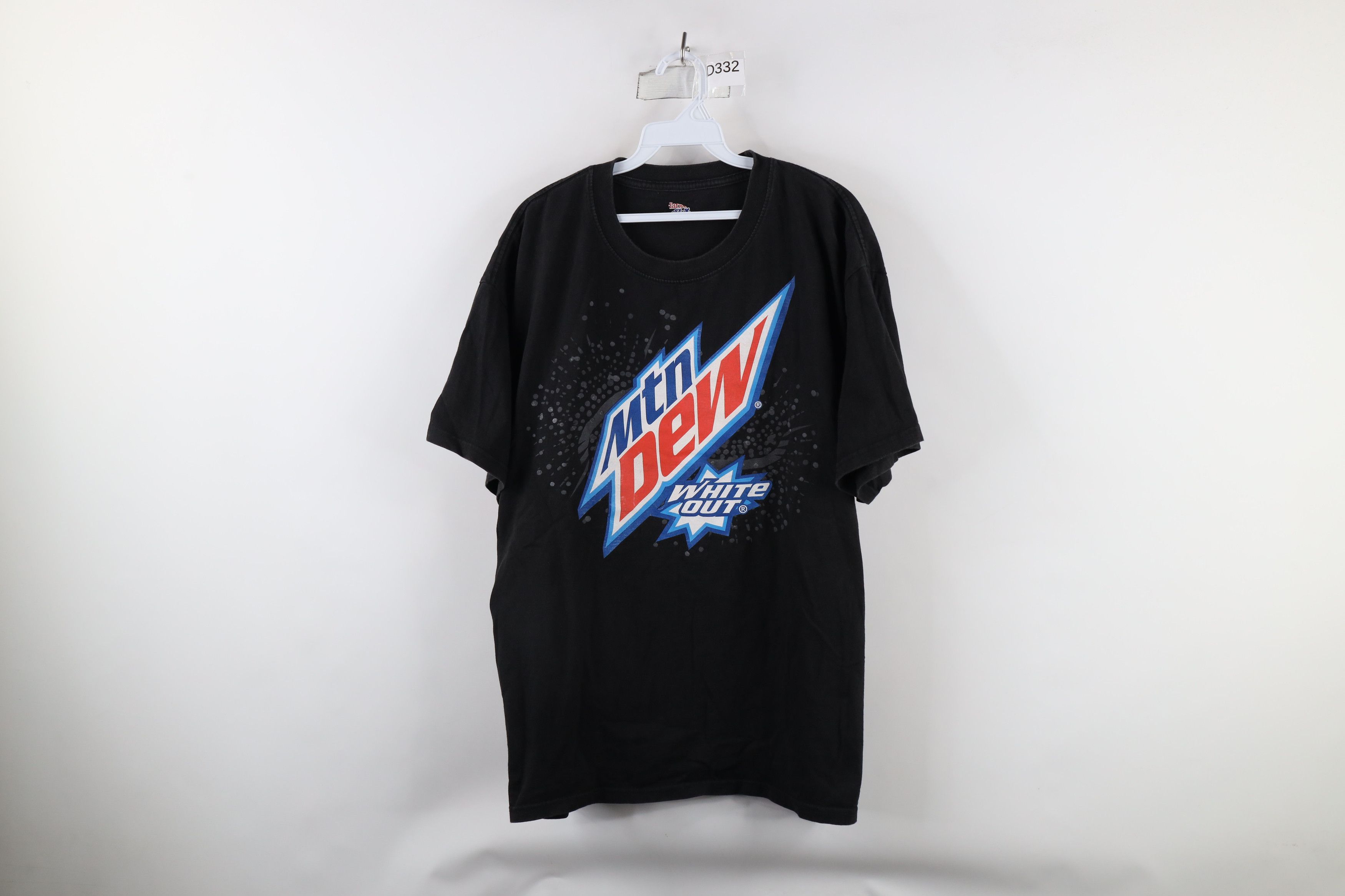 Vintage Vintage Y2K Streetwear Out Mountain Dew White Out T-Shirt Size US XL / EU 56 / 4 - 1 Thumbnail