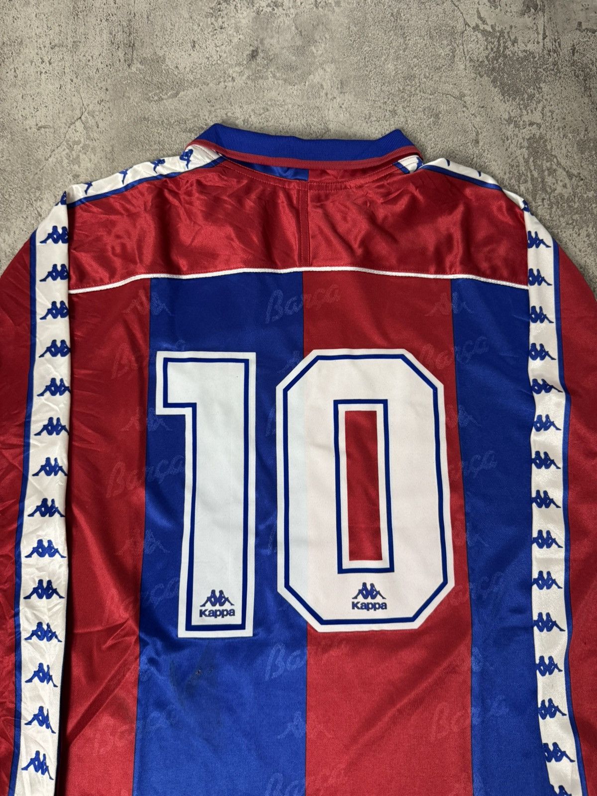 Kappa VINTAGE KAPPA FC BARCELONA 1992-1995 HOME LONGSLEEVE JERSEY Size US L / EU 52-54 / 3 - 6 Thumbnail