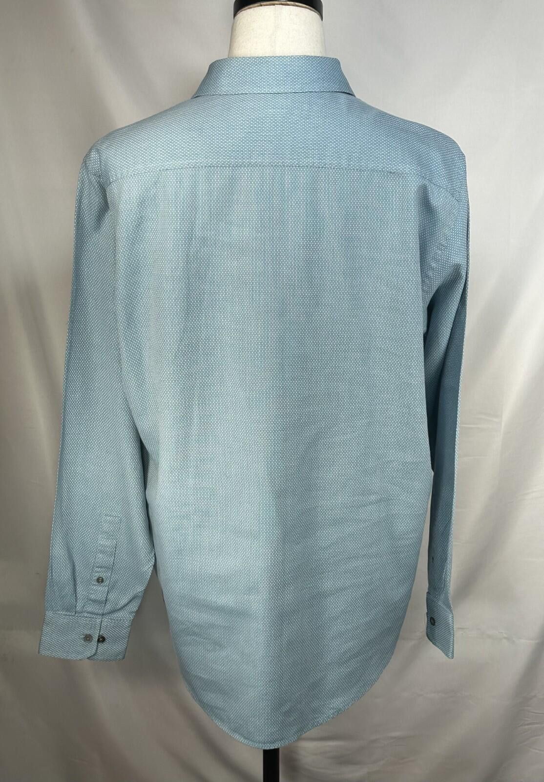 Banana Republic Banana Republic 100% Cotton Classic Fit Button Up Teal Men L Size US L / EU 52-54 / 3 - 2 Thumbnail