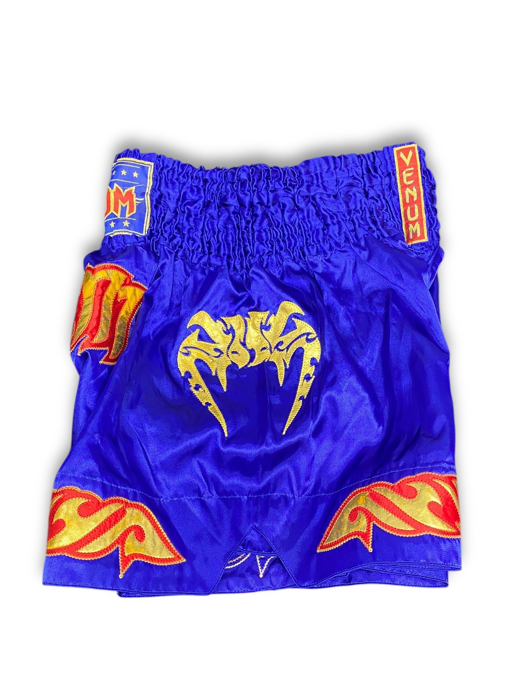 Other 🔥 Y2K VENUM VINTAGE MUAI THAI MMA SATIN HYPE SHORTS Size US 32 / EU 48 - 5 Thumbnail