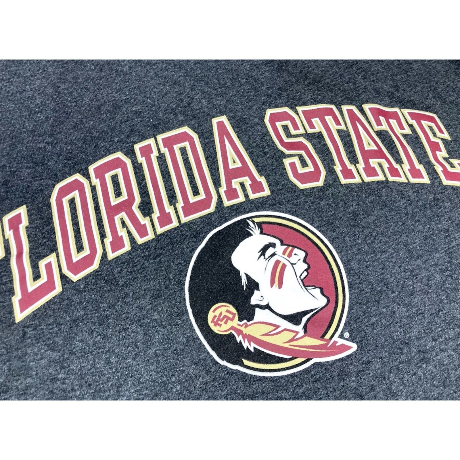Champion Champion Florida State Seminoles Graphic T-shirt Men Large Gray Size US L / EU 52-54 / 3 - 2 Thumbnail
