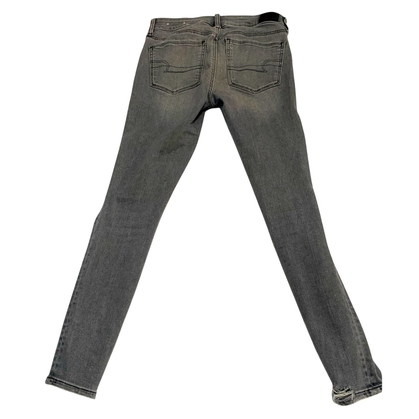 American Eagle Outfitters WOMENS AMERICAN EAGLE NEXT LEVEL STRETCH JEANS SIZE 2 NICE Size 26" / US 2 / IT 38 - 2 Thumbnail