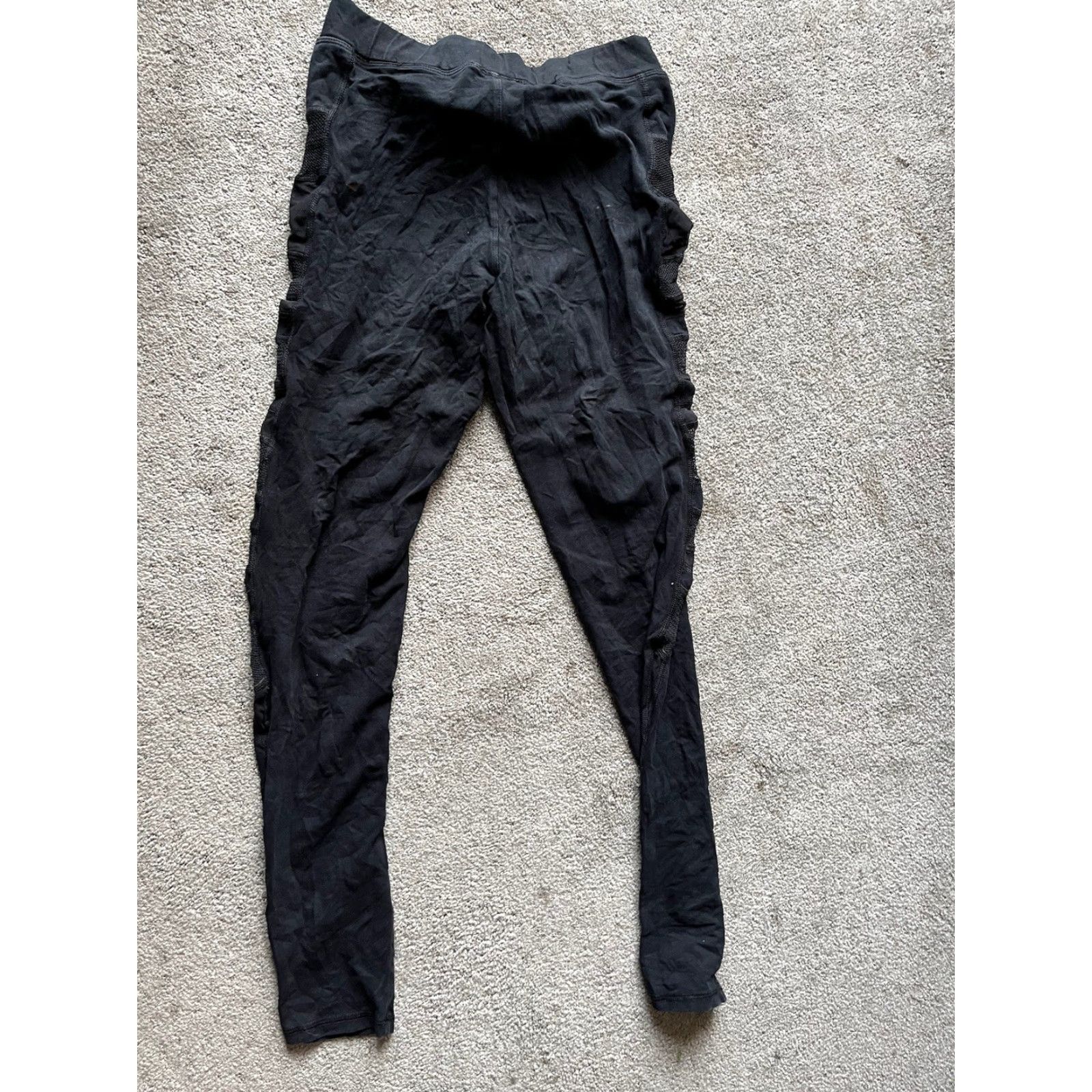Express Express Leggings Women's Small Mid Rise Black Ankle Stretch Activewear Pants Size 28" / US 6 / IT 42 - 3 Thumbnail