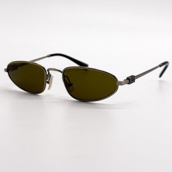 Miu Miu NEW MIU MIU SUNGLASSES MUA52S 26C09Z BROWN WOMEN MU A52S SMU Size ONE SIZE - 2 Thumbnail