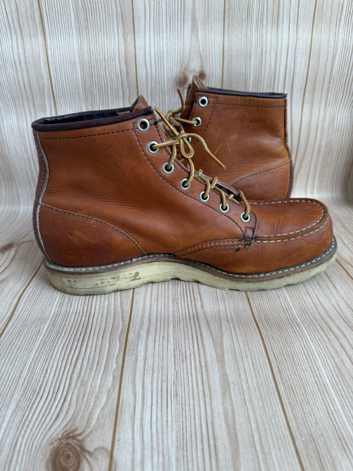 Red Wing Irish setter moc toe boots Size US 8 / EU 41 - 15 Thumbnail