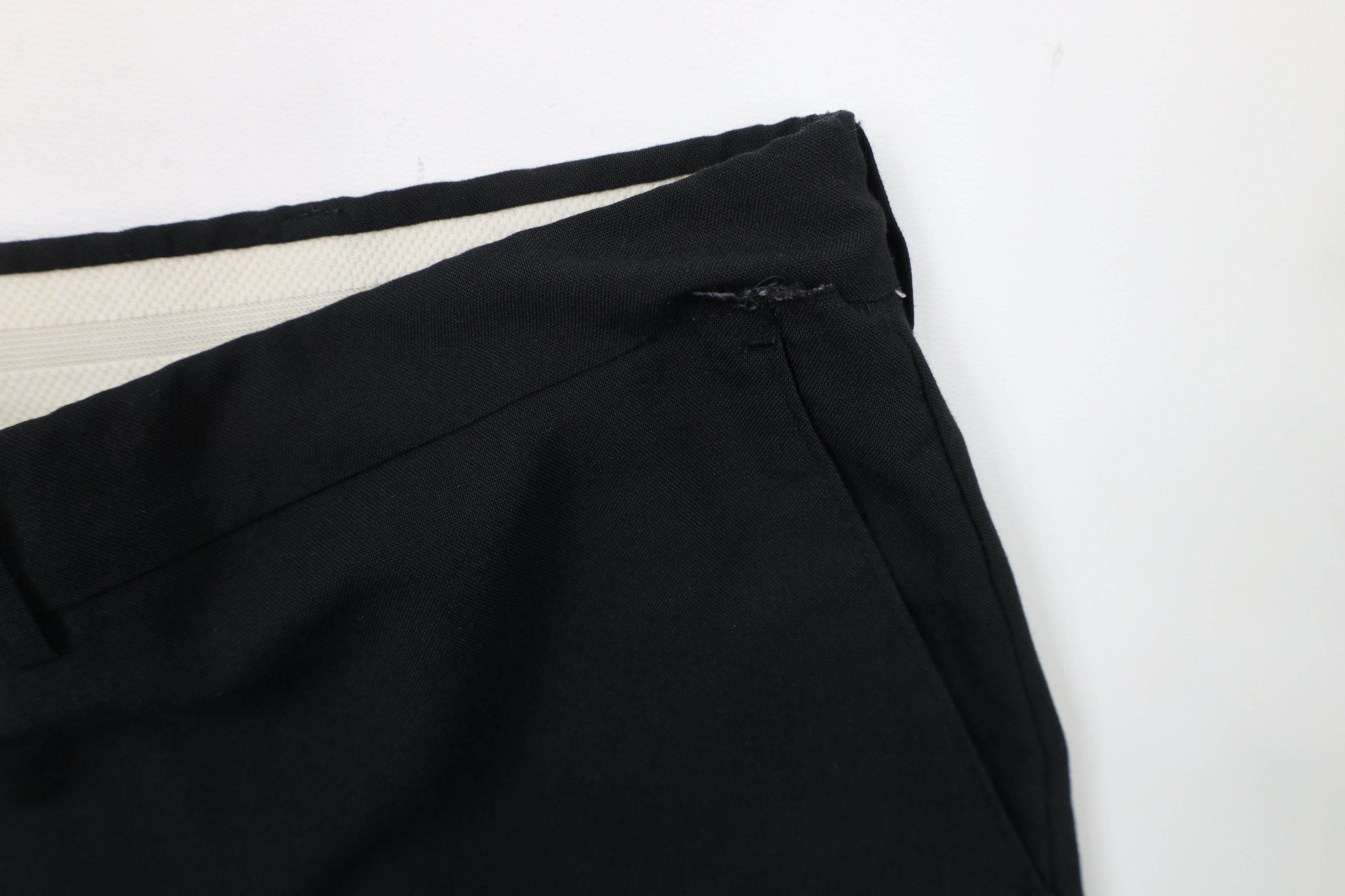 Vintage Vintage 90s Streetwear Wool Blend Wide Leg Chino Pants Size US 42 / EU 58 - 6 Thumbnail