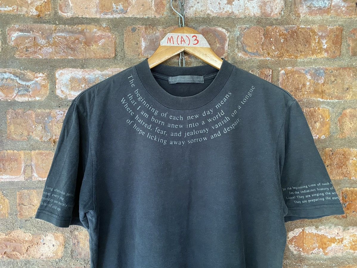 Yuji Yamada 🔥🔥RARE!! SS98 Yuji Yamada Poem tee Size US M / EU 48-50 / 2 - 4 Thumbnail