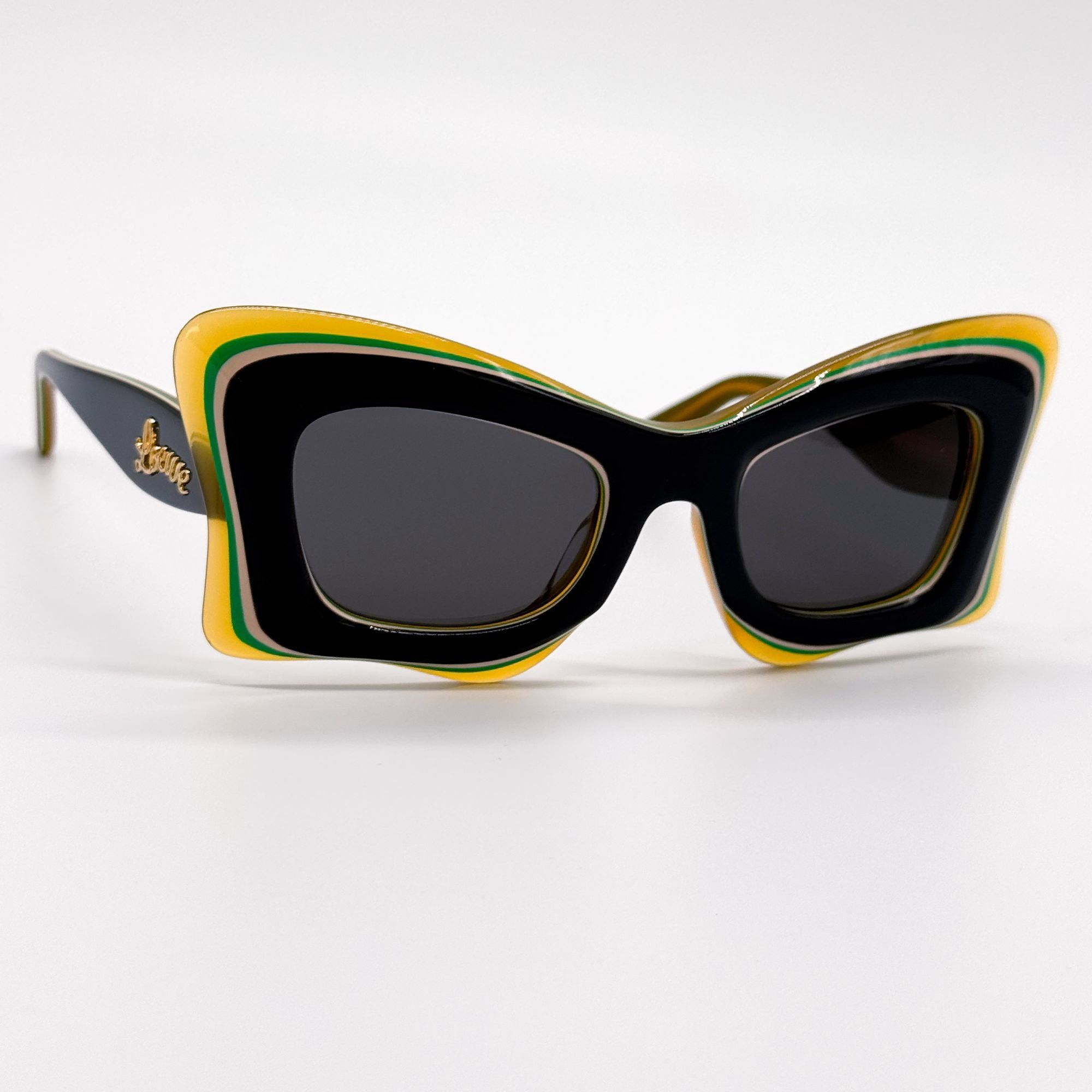 Loewe NEW LOEWE SUNGLASSES LW40140U 20A MULTICOLOR GRAY WOMEN Size ONE SIZE - 9 Thumbnail