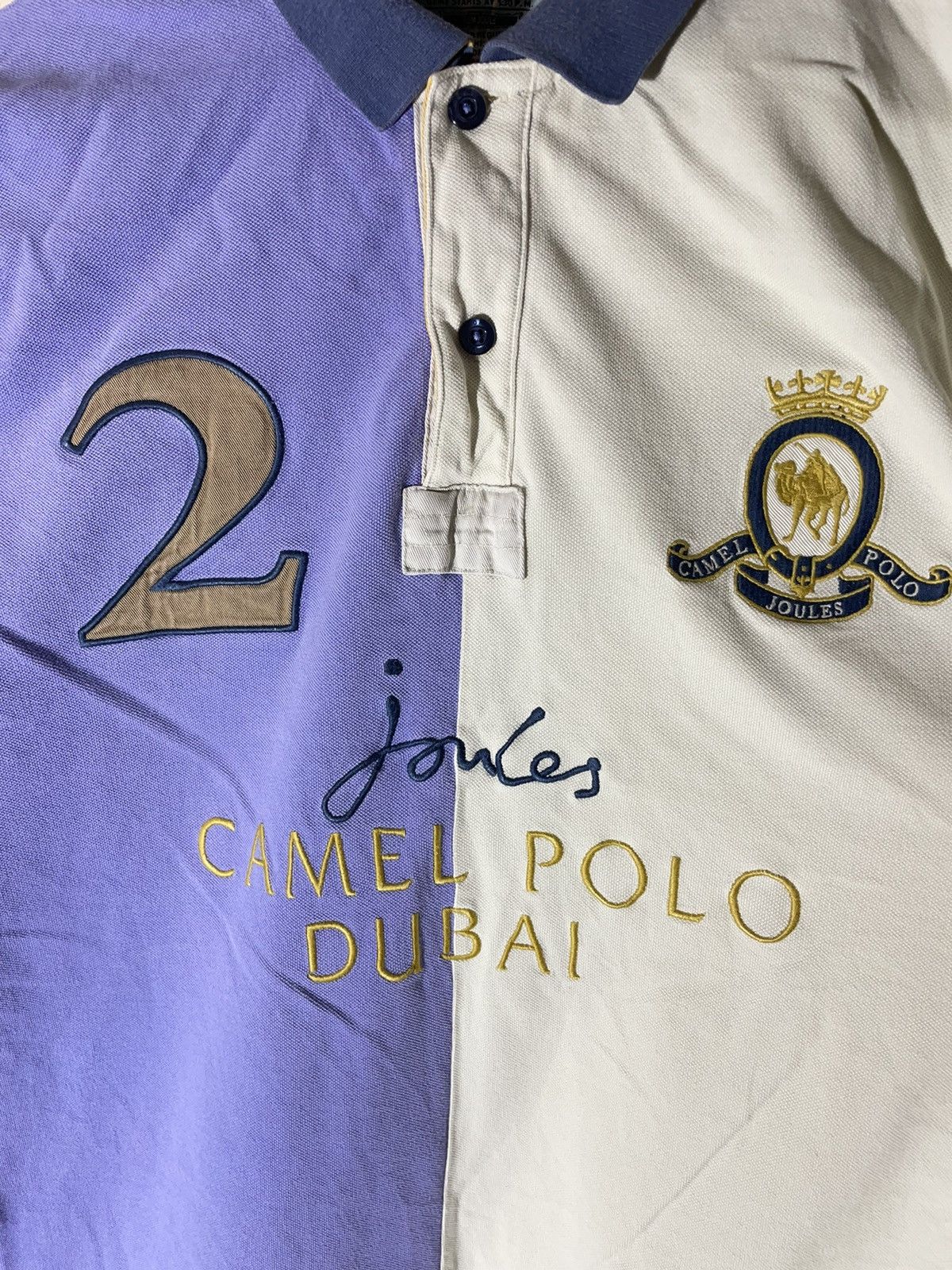 Camel × Polo Ralph Lauren × Vintage Camel Polo Dubai streetwear vintage polo shirt Size US L / EU 52-54 / 3 - 6 Thumbnail