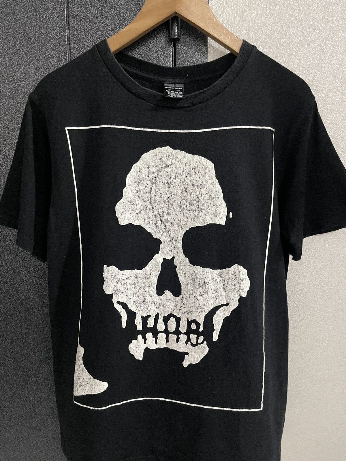 Number (N)ine S/S 06 Nimber Nine Charles Manson Skull Tshirt Size US M / EU 48-50 / 2 - 4 Thumbnail
