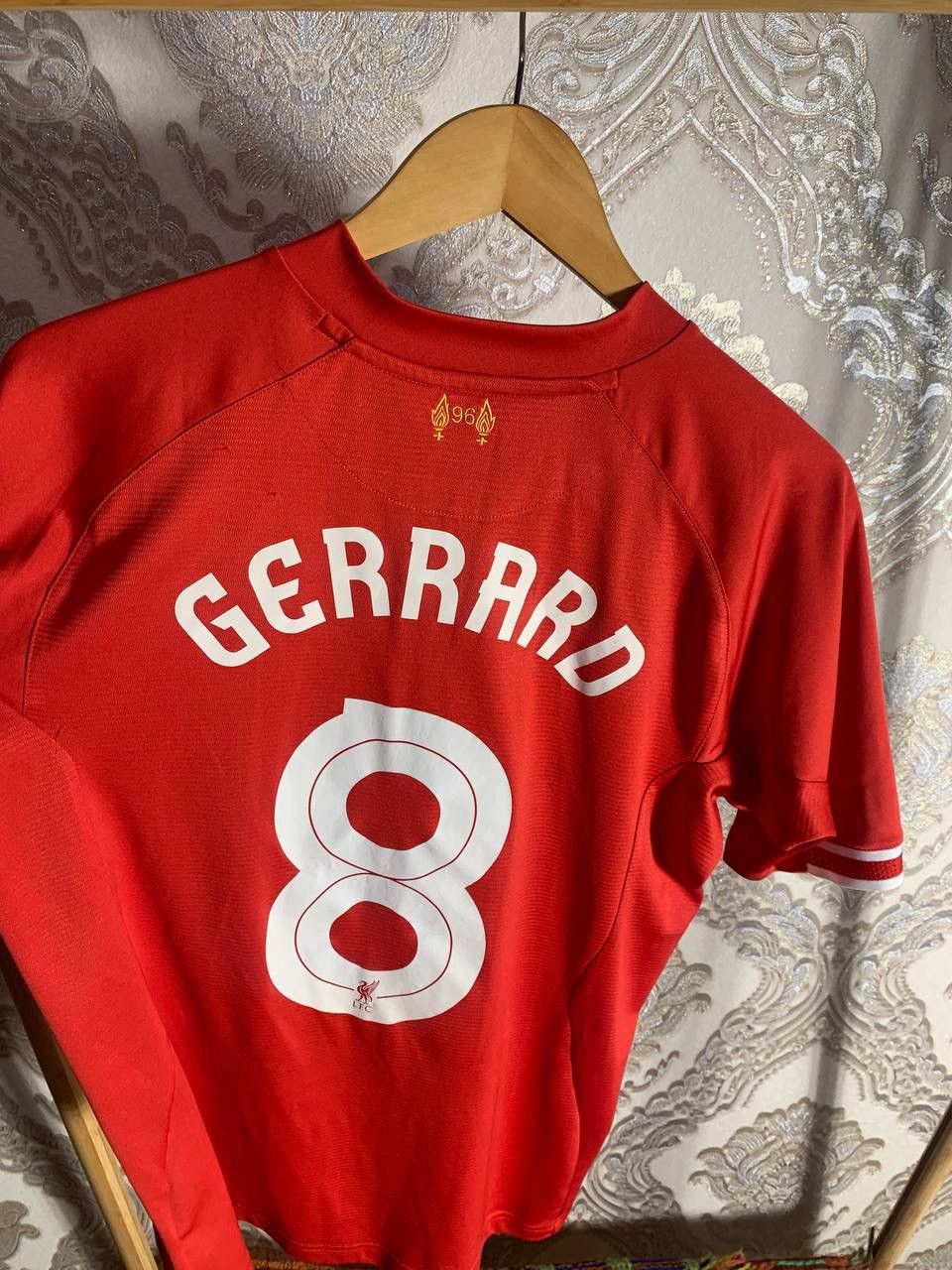 Warrior VINTAGE FC LIVERPOOL ENGLAND SOCCER JERSEY RETRO BLOKE Y2K Size US M / EU 48-50 / 2 - 8 Thumbnail