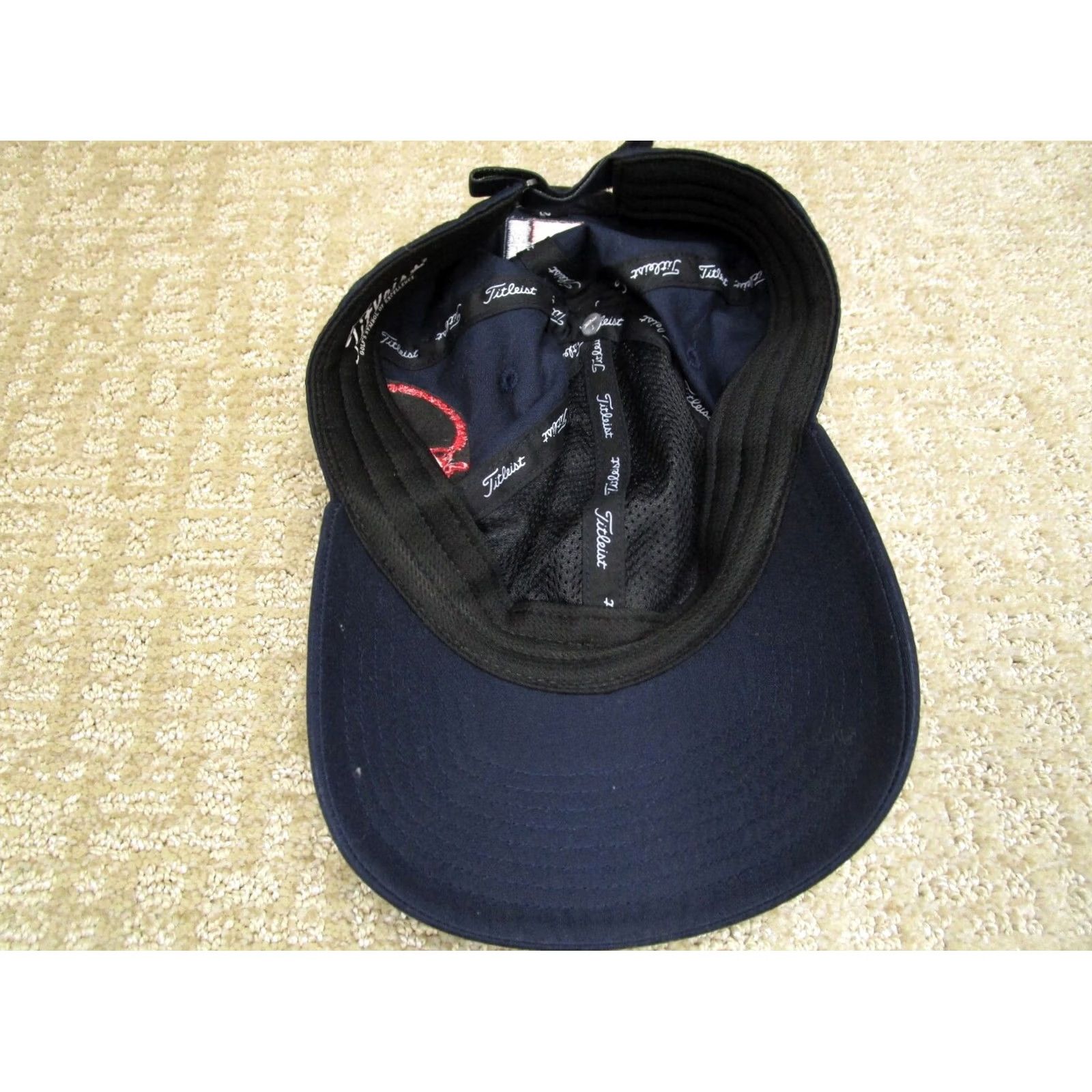 Titleist Titleist Cap Hat Strap Back Men Adjustable Blue Golf Amateur Tournament Golfing Cap Size ONE SIZE - 5 Thumbnail