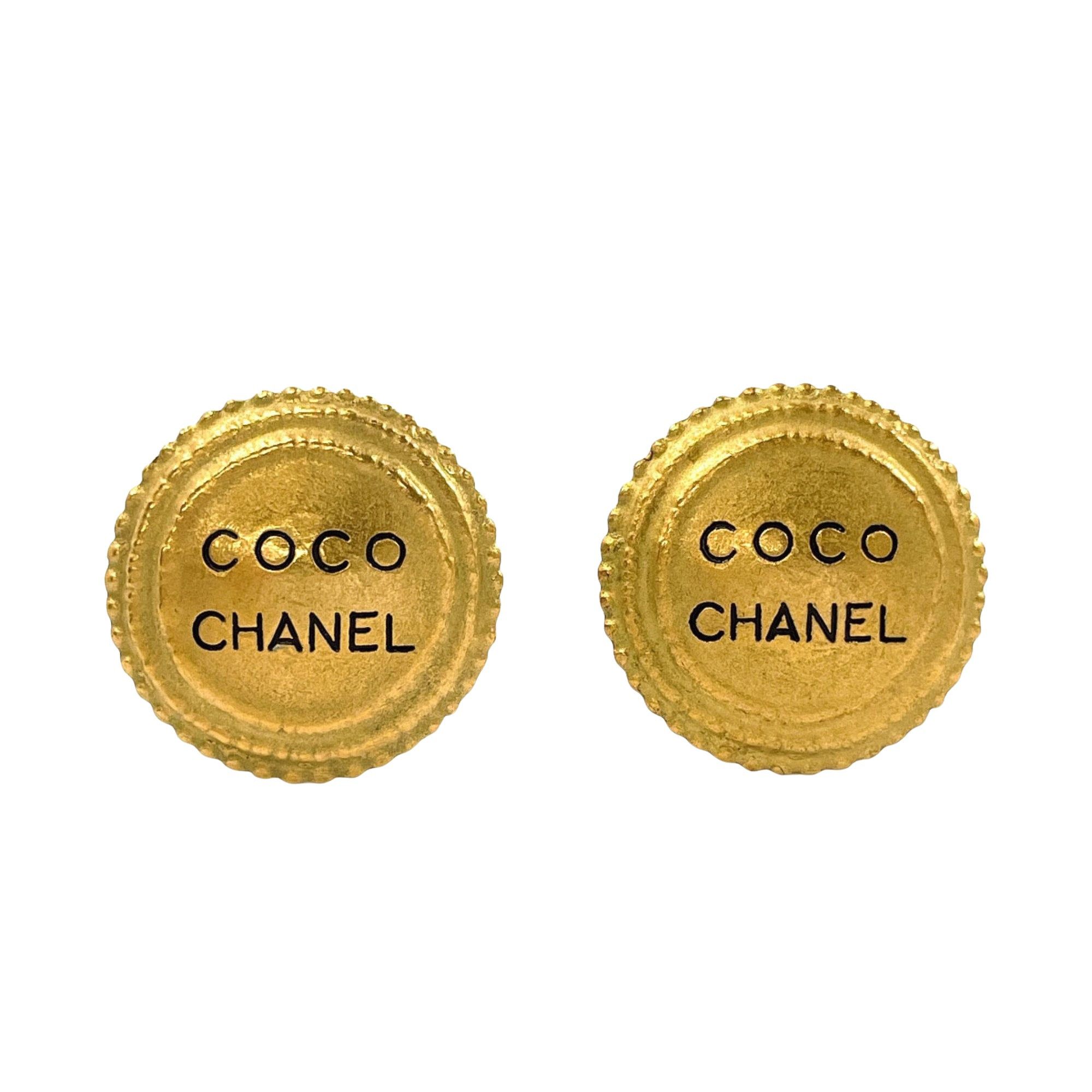 Chanel Chanel Coco Mark earring Size ONE SIZE - 1 Thumbnail
