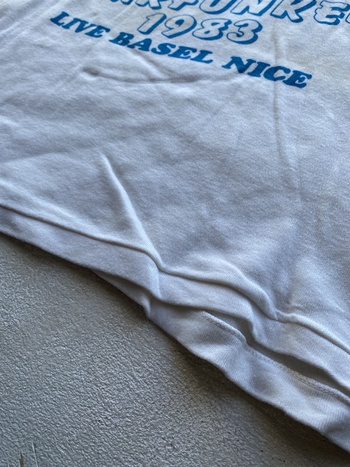 Band Tees × Vintage 1983 Simon Garfunkel Live Basel Nice Tour Shirt mens medium Size US S / EU 44-46 / 1 - 6 Thumbnail
