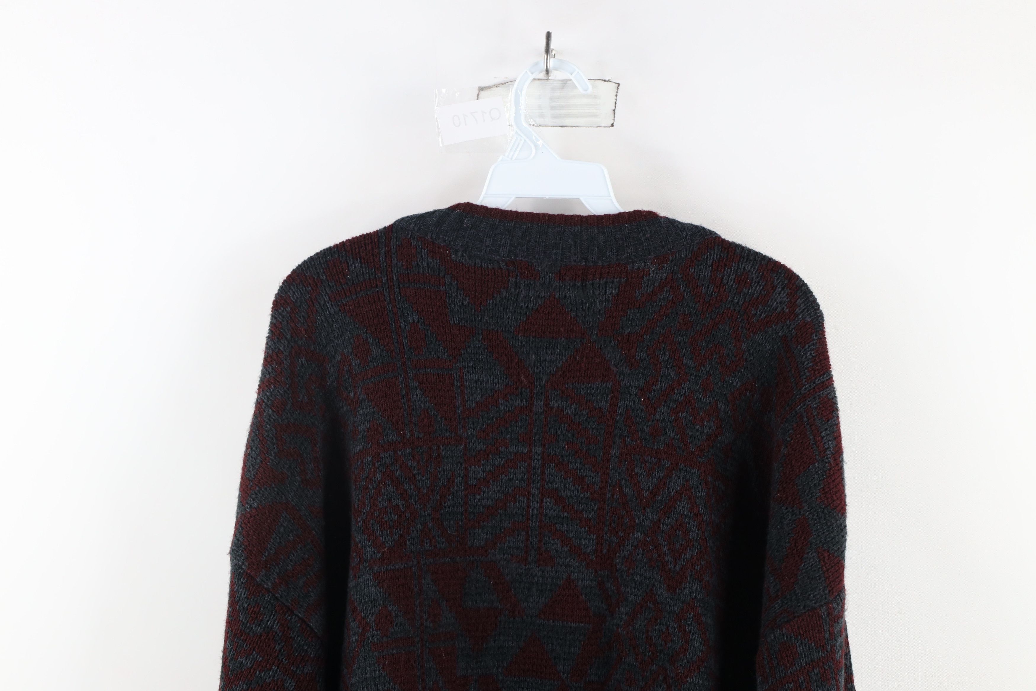 Vintage Vintage 90s Coogi Style Southwestern Knit Cosby Dad Sweater Size US XL / EU 56 / 4 - 8 Thumbnail