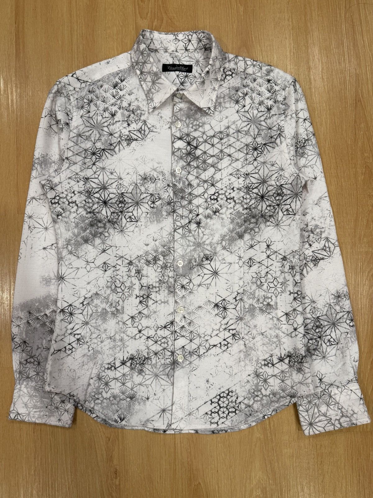 Tornado Mart Japanese Tornado Mart Monogram Shirt Size US M / EU 48-50 / 2 - 1 Thumbnail