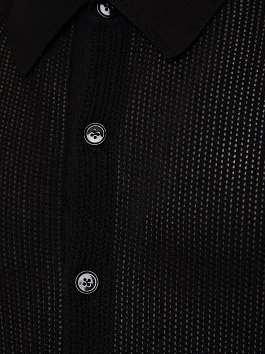 Dolce & Gabbana o1lsvrm0425 Long Sleeve Shirt in Black Size US XL / EU 56 / 4 - 4 Thumbnail