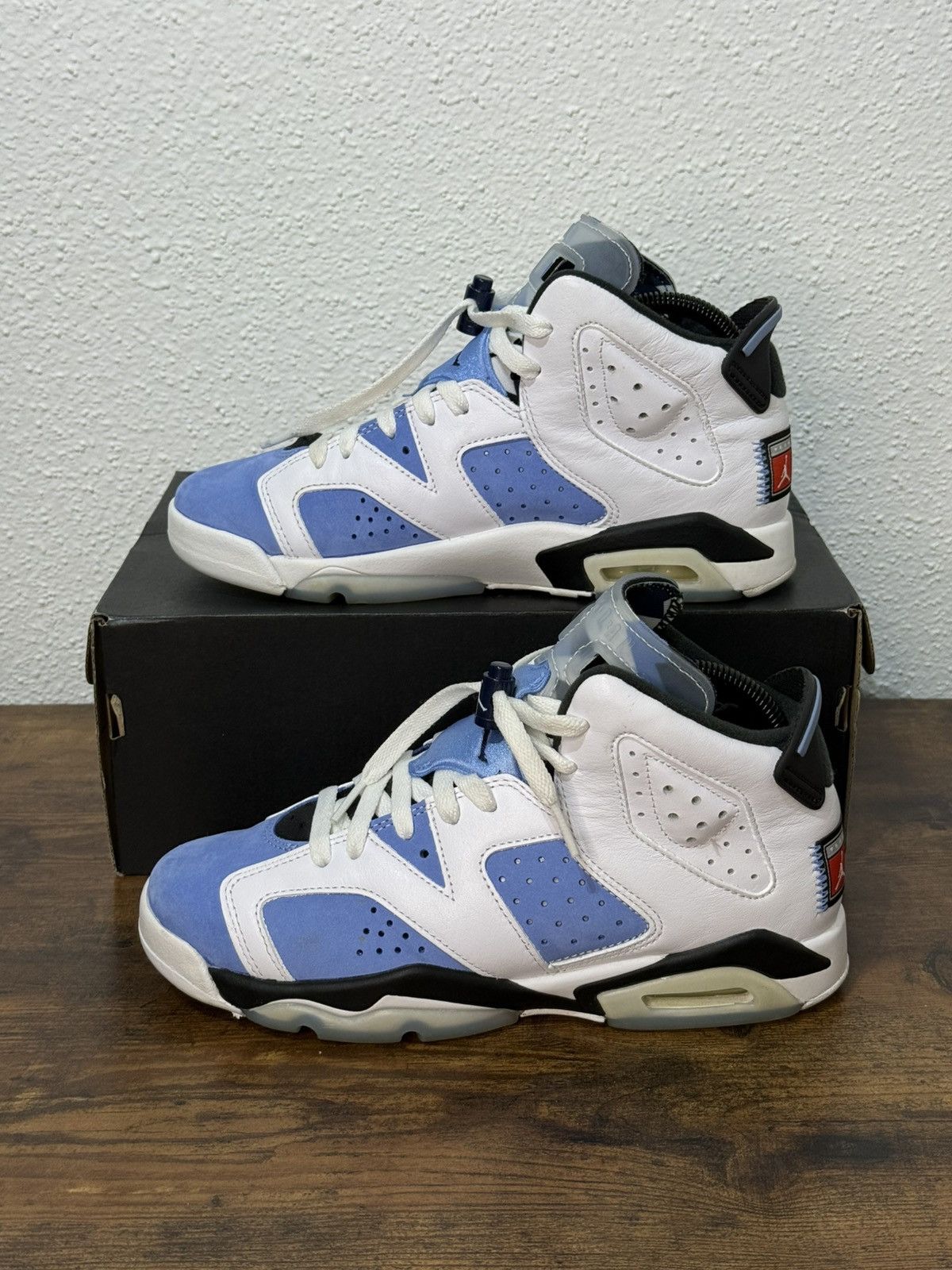 Jordan Brand × Nike ordan 6 Retro UNC White size 6.5Y women’s 8.5 Size US 8.5 / IT 38.5 - 6 Thumbnail