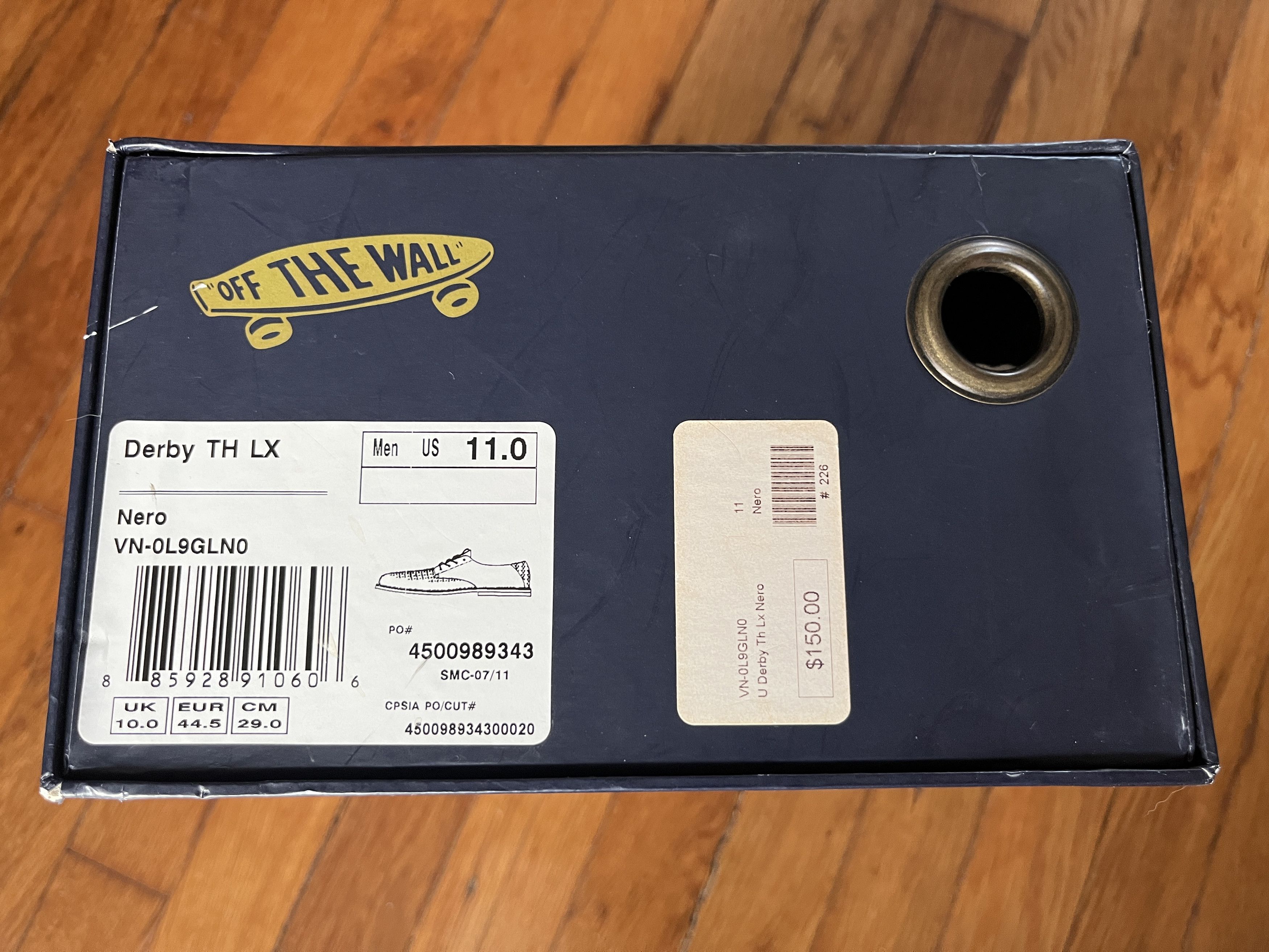 Taka Hayashi × Vans VANS DERBY TH LX TAKA HAYASHI (2010) - Nero Size US 11 / EU 44 - 1 Thumbnail